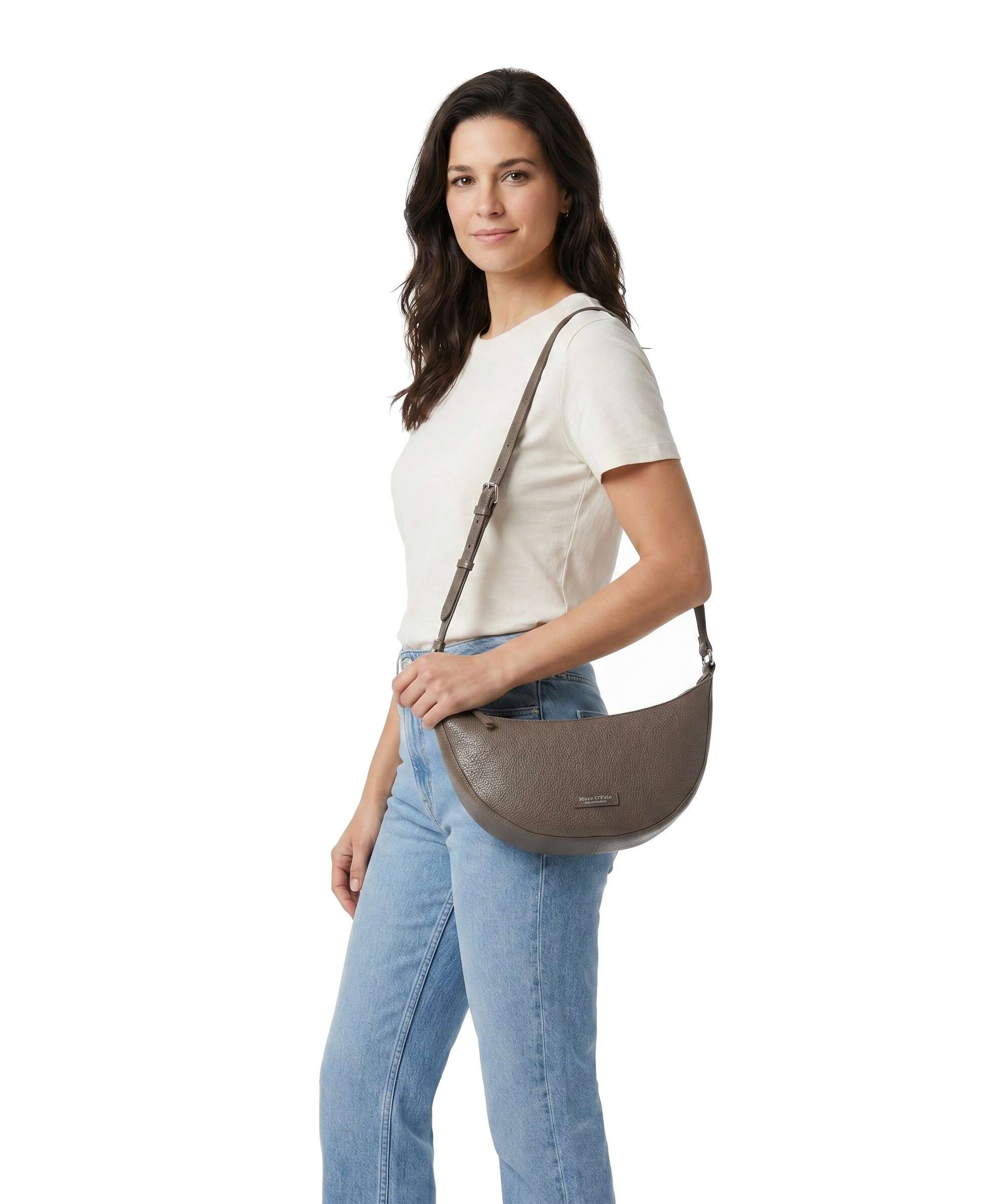 Marc O'Polo Bellina M Crossbody bag faded brown - Image 3