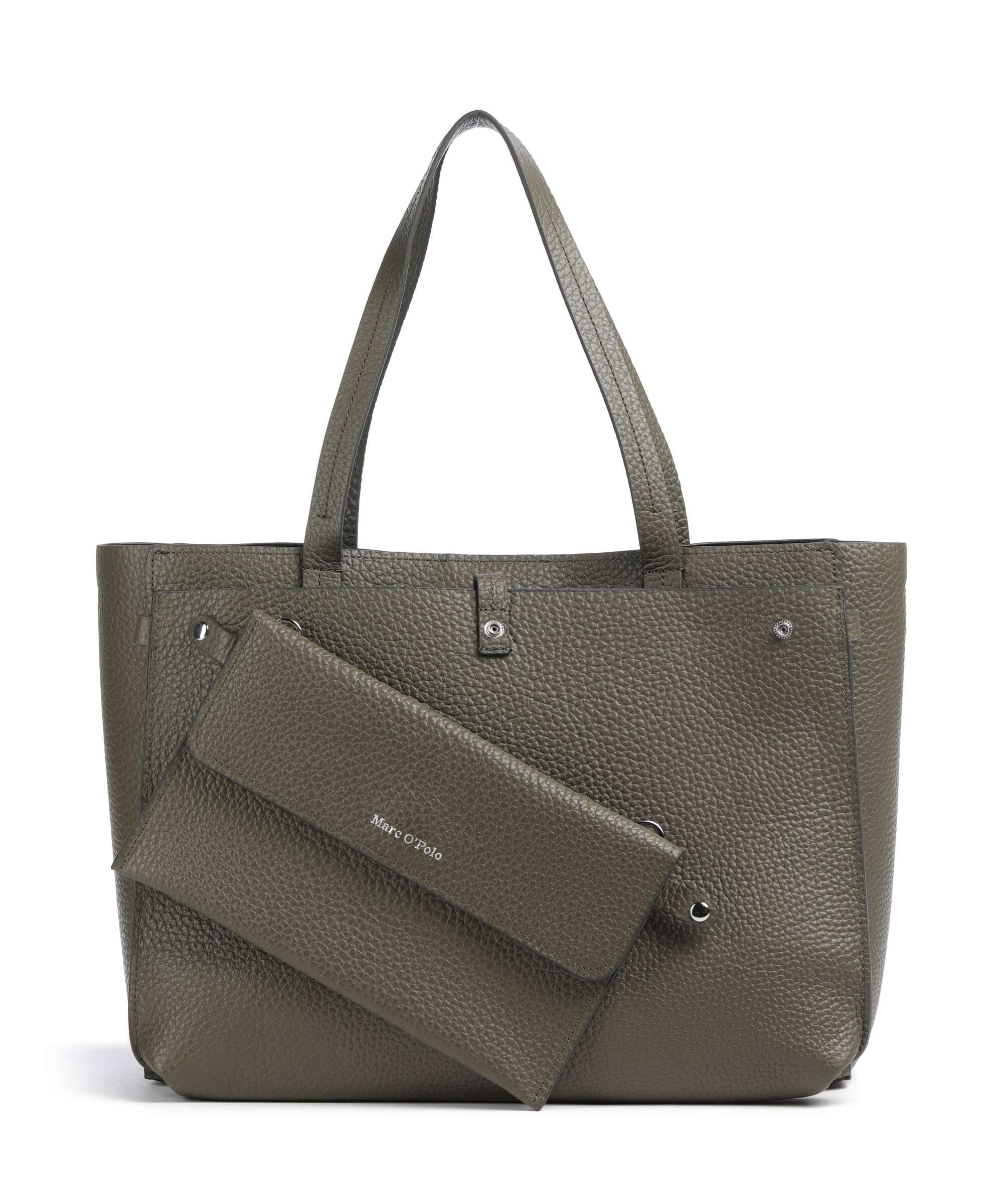 Marc O'Polo Busin M Tote bag dark mossy olive - Image 2