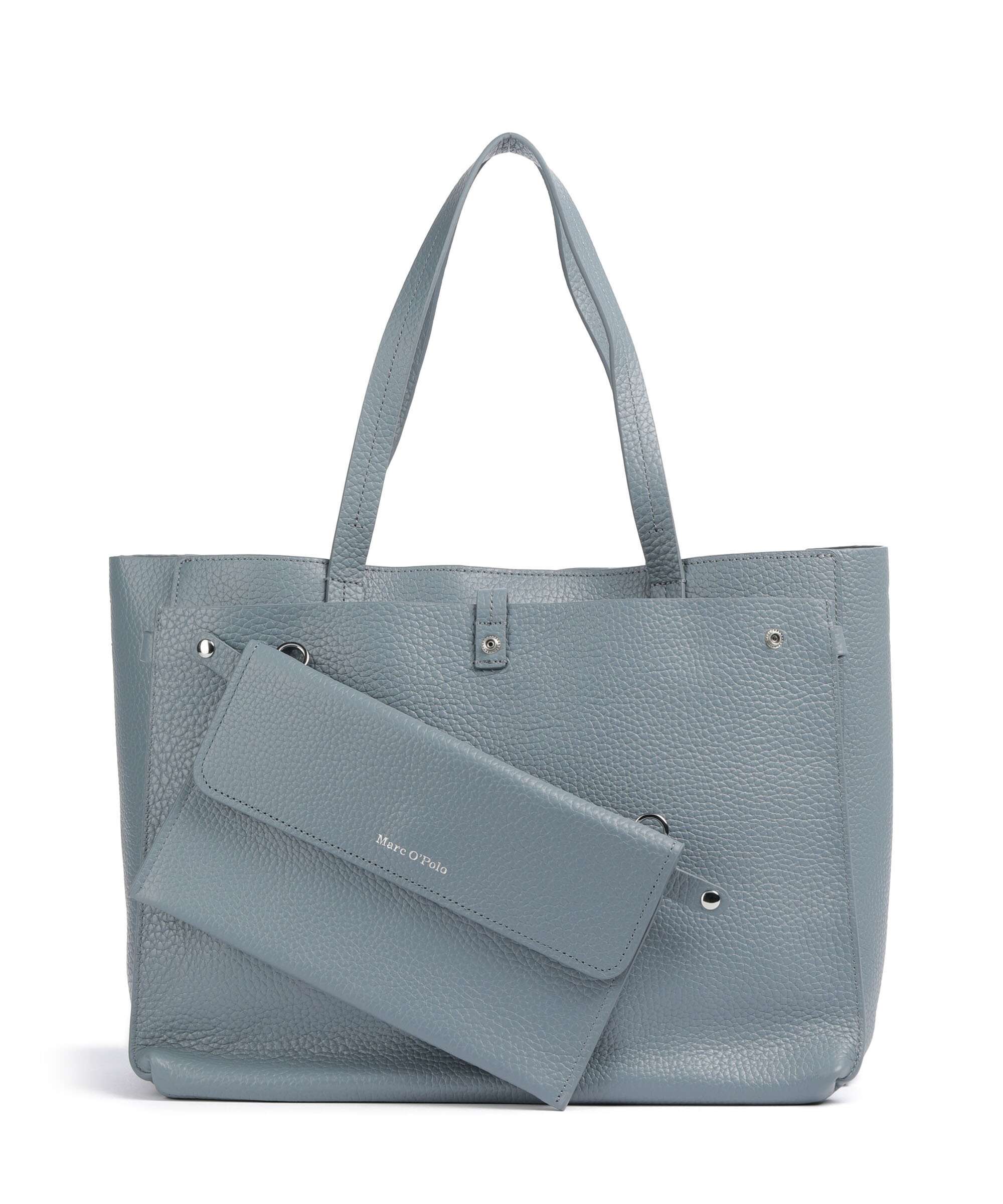 Marc O'Polo Busin M Tote bag slate blue - Image 2