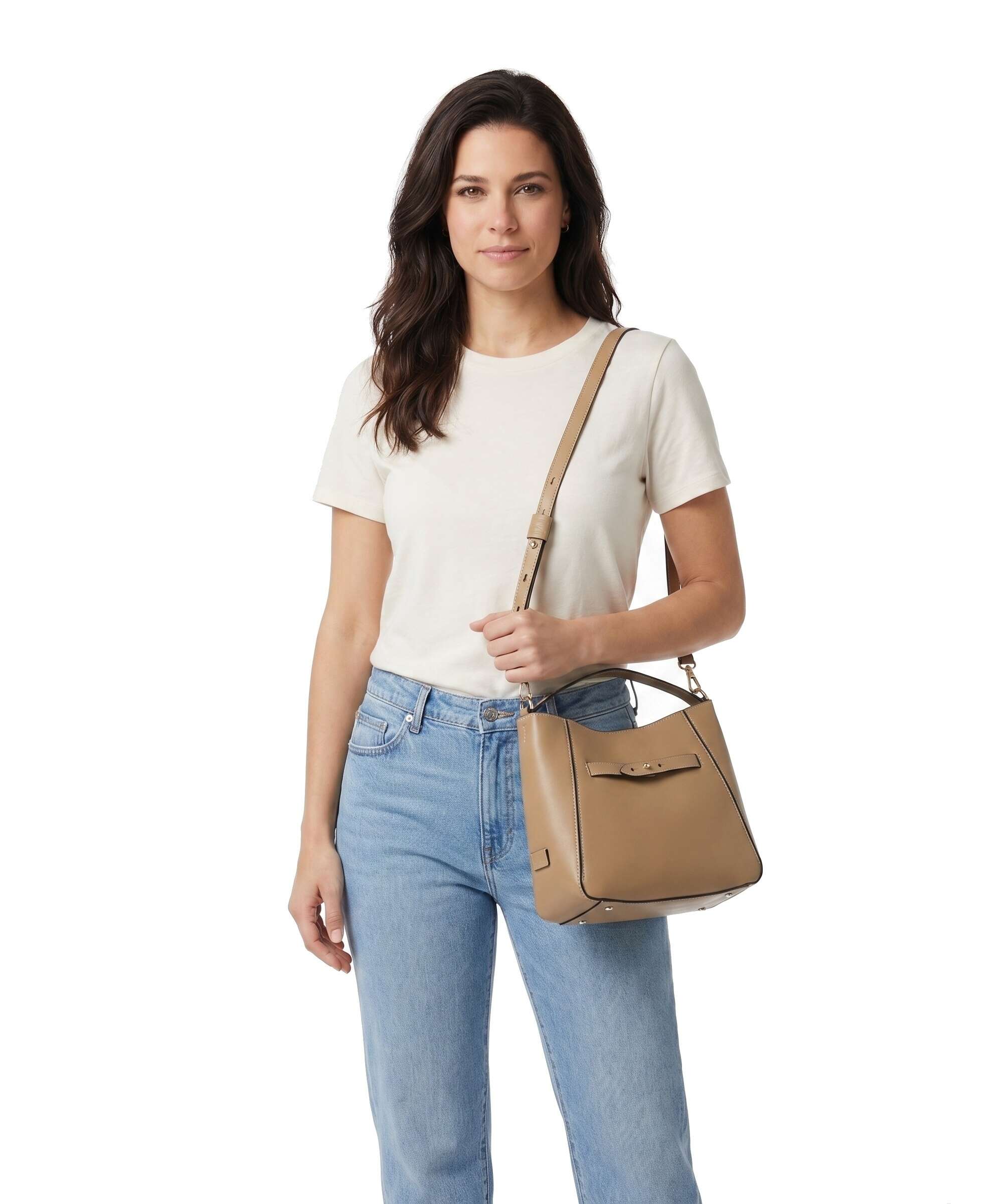 Marc O'Polo Tilda M Crossbody bag warm taupe - Image 3