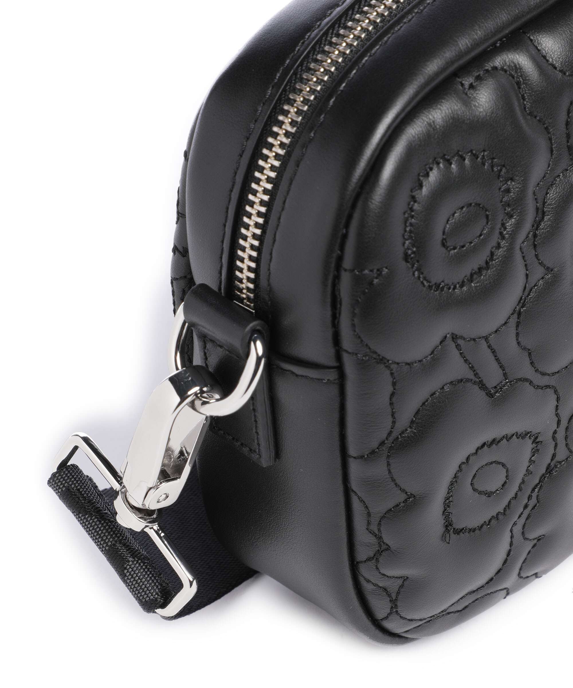 Marimekko Gratha Unikko Crossbody bag black - Image 4