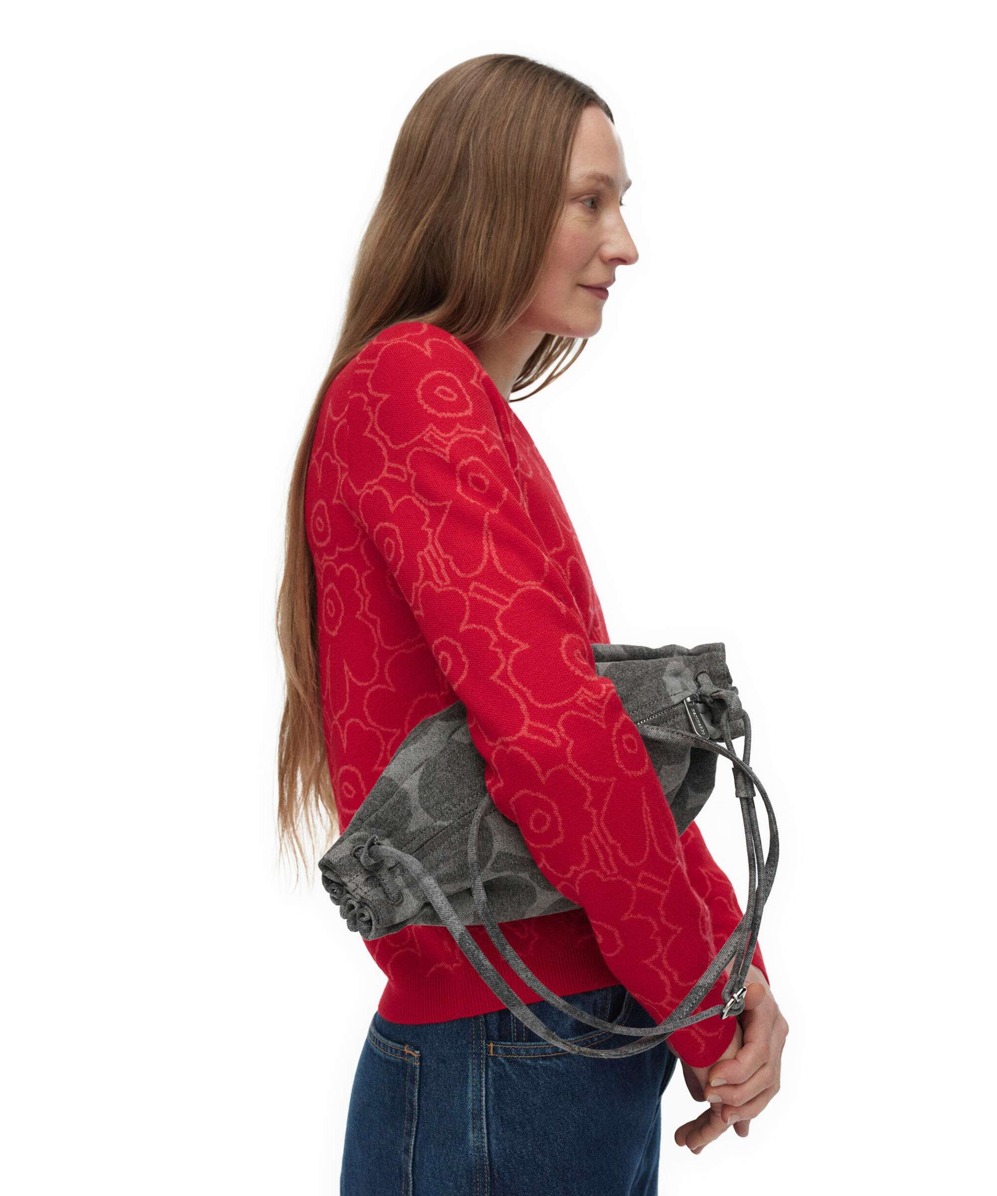 Marimekko Karla Denim Pikku Shoulder bag light grey - Image 3
