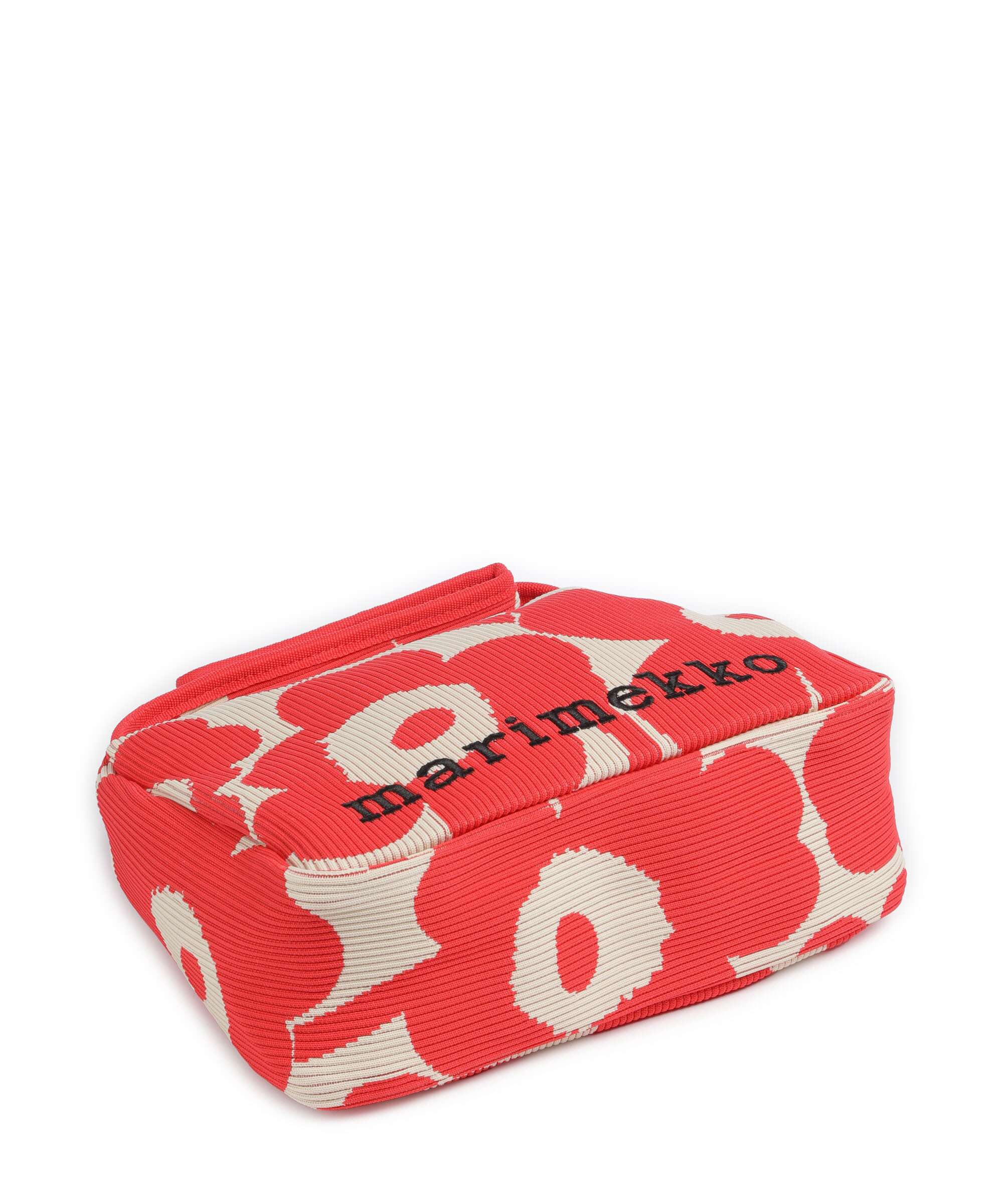 Marimekko Knitted Unikko Shoulder bag pink/beige - Image 4