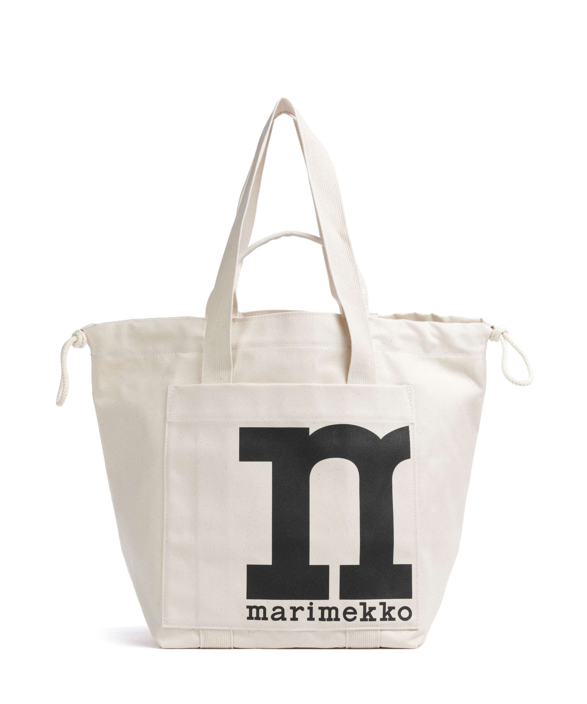Marimekko Mono City Solid Tote bag cotton - Image 4