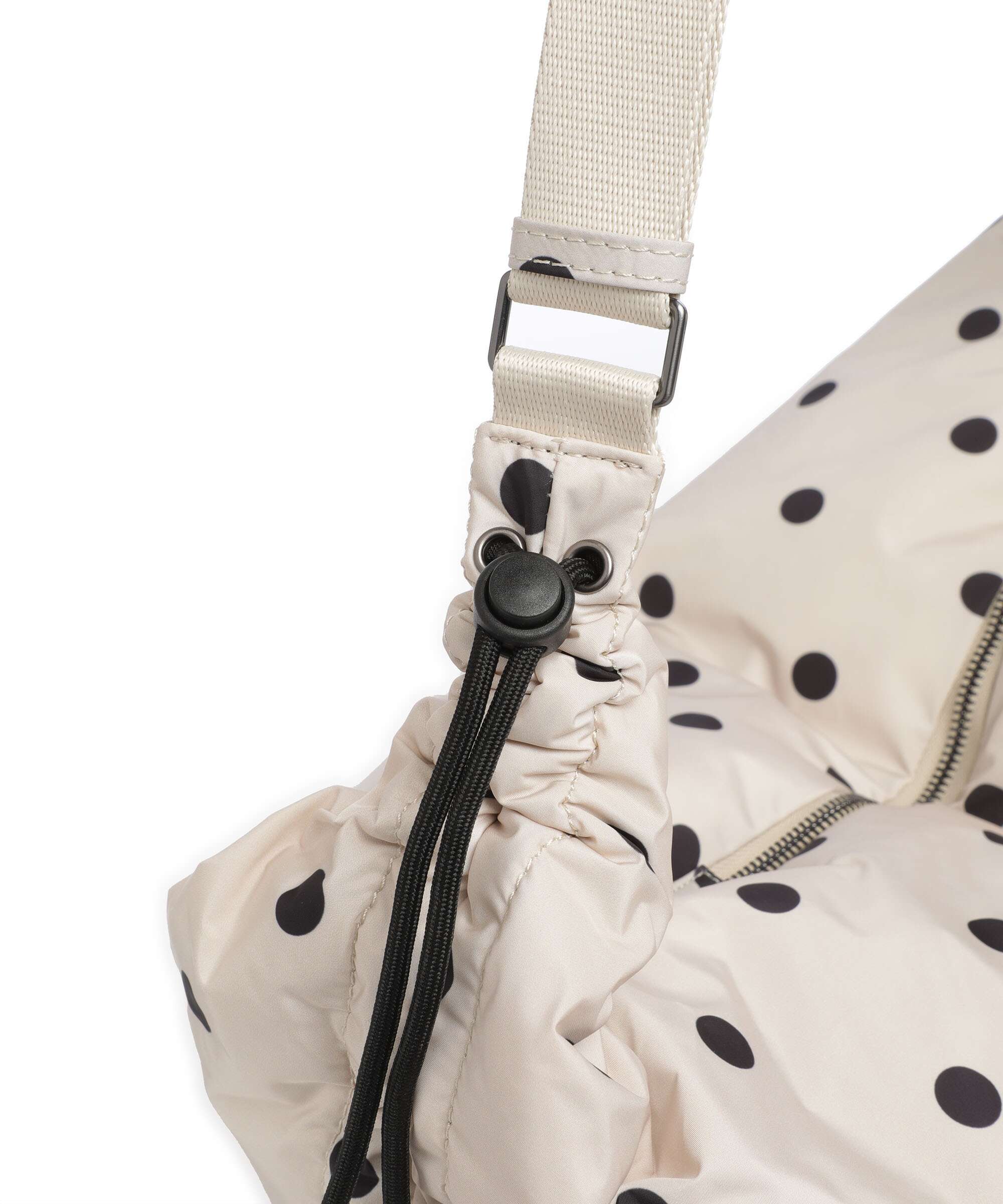 Markberg Alpine Hobo bag polka dot/creme - Image 4