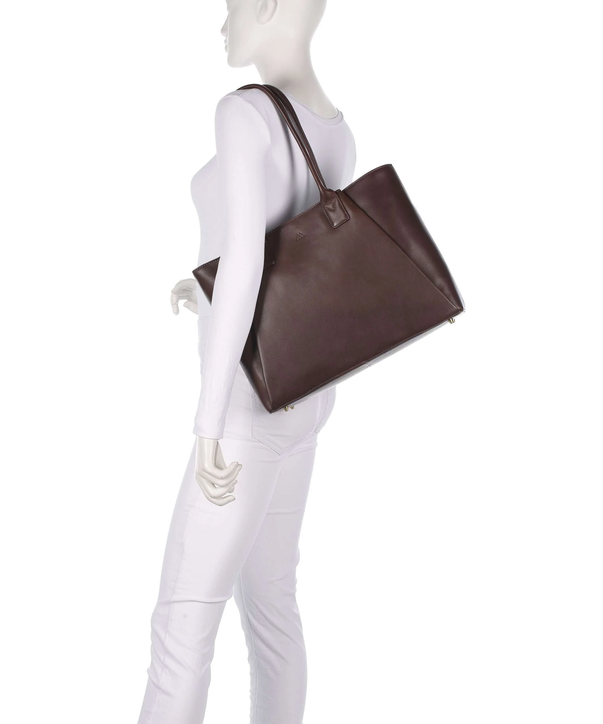 Markberg Saya Tote bag dark brown/gold - Image 3