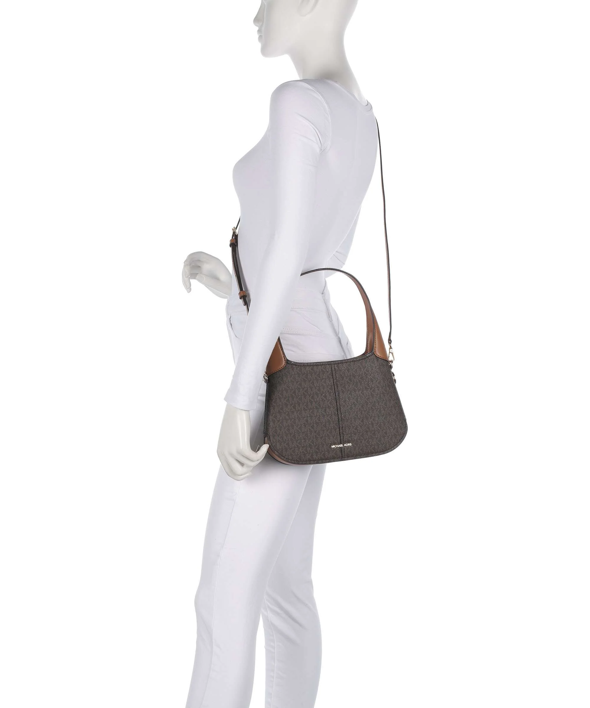 Michael Kors Alice Small Shoulder bag brown/acorn - Image 4