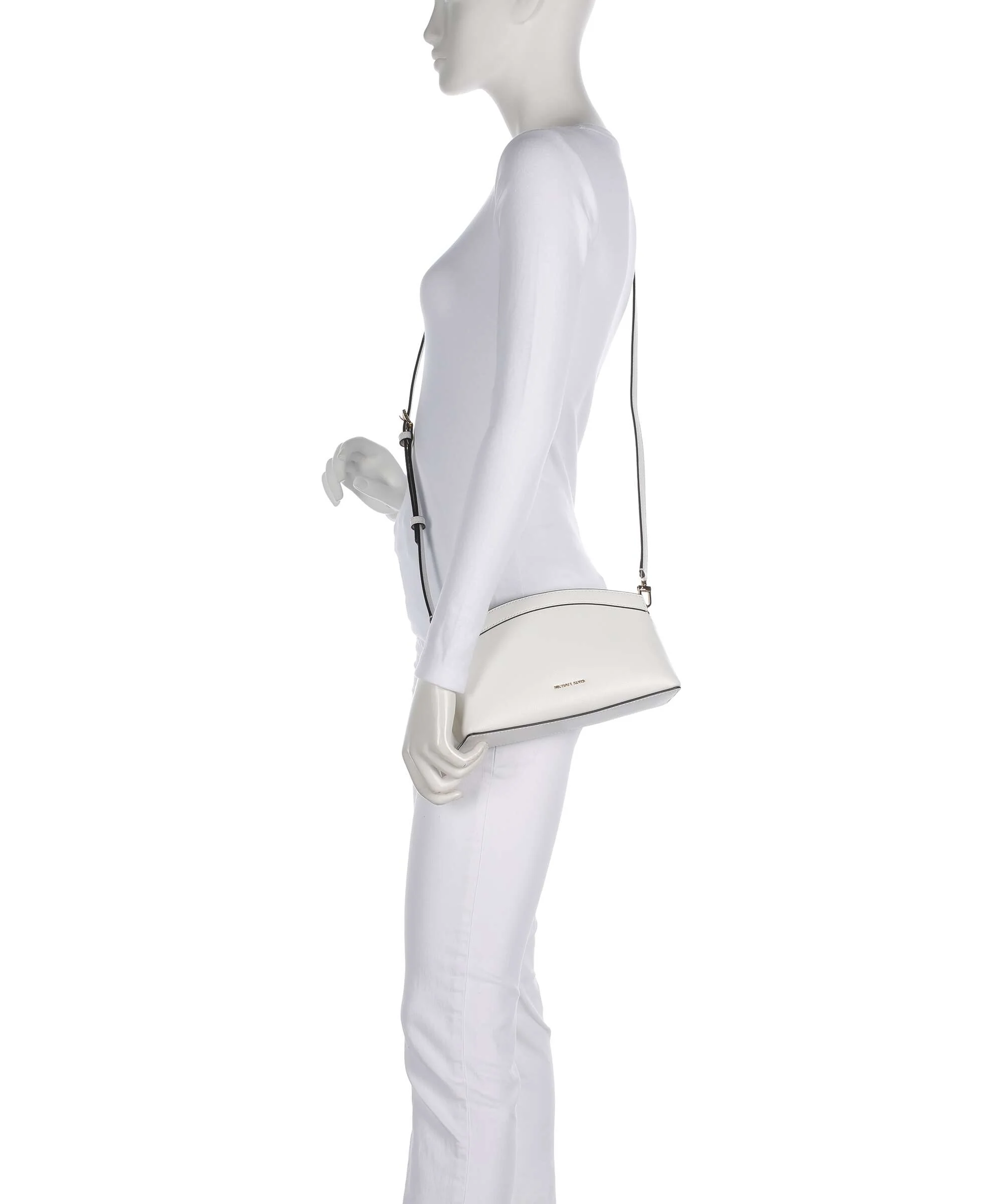 Michael Kors Athena Dome Chain Small Shoulder bag optic white - Image 4