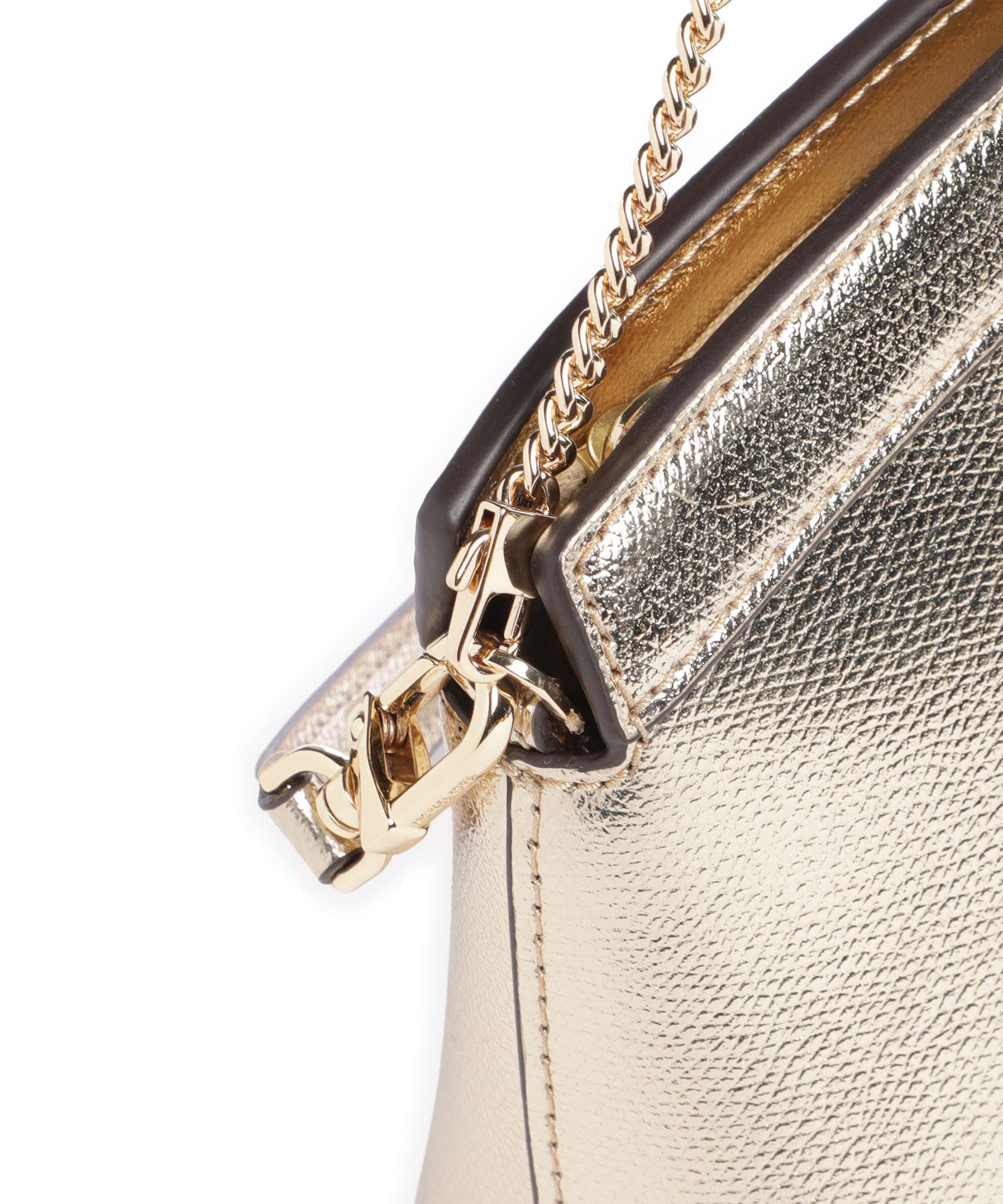 Michael Kors Athena Dome Chain Small Shoulder bag pale gold - Image 5