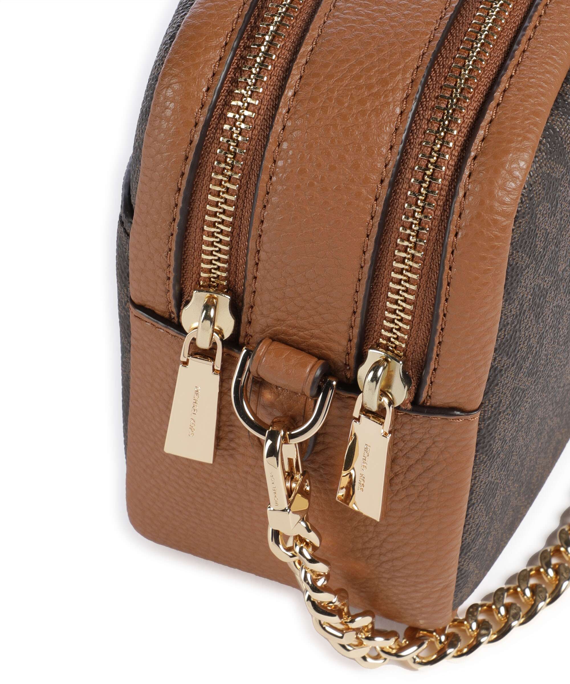 Michael Kors Bryant Medium Crossbody bag brown/acorn - Image 4