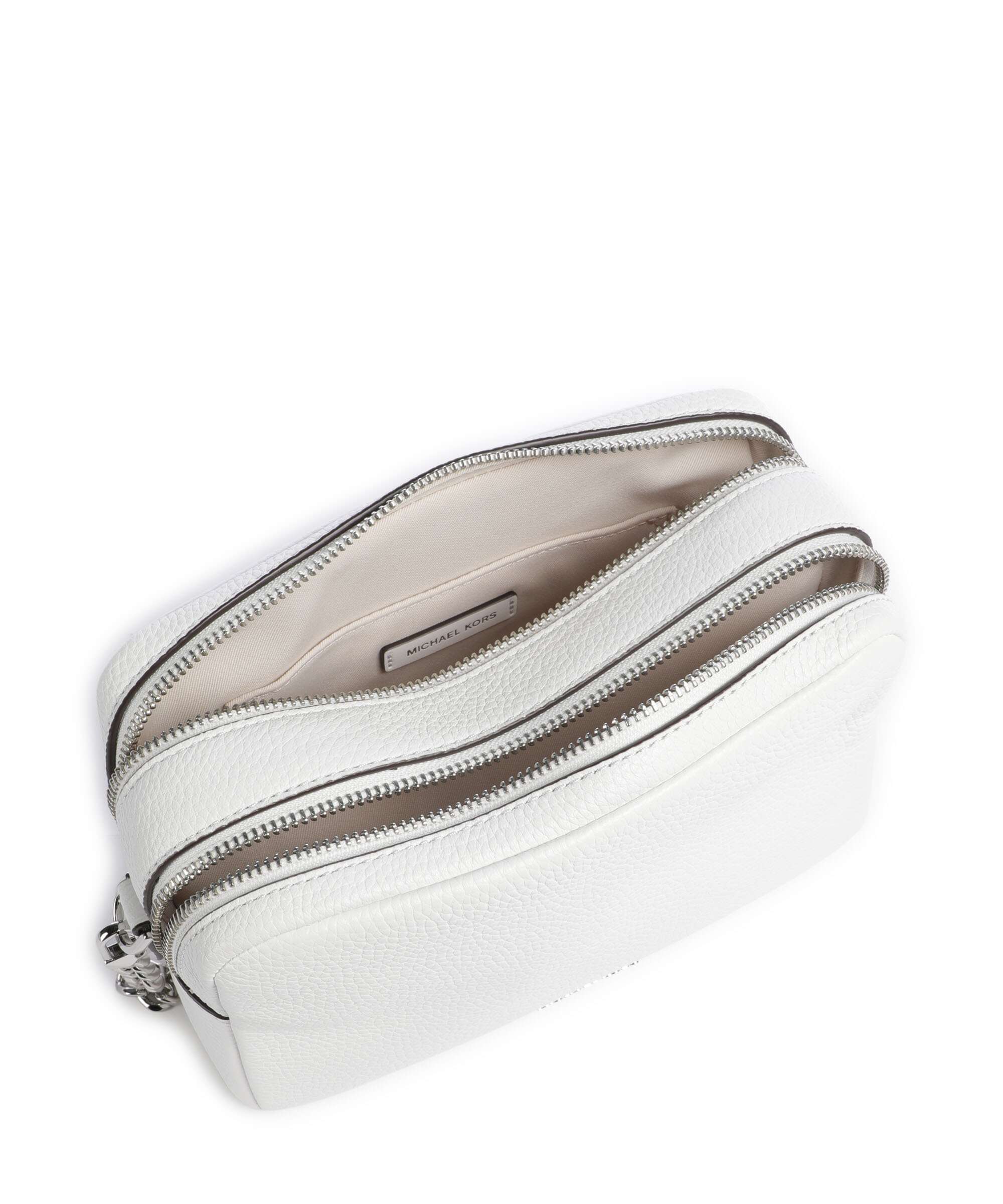 Michael Kors Bryant Medium Crossbody bag optic white - Image 6