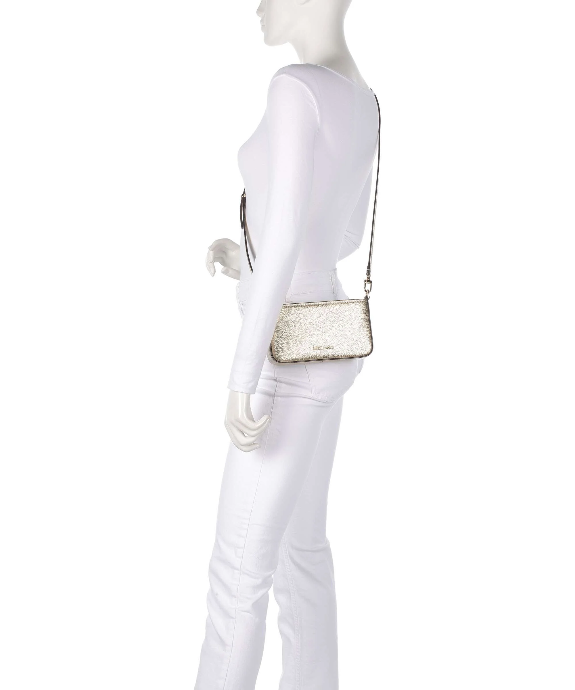 Michael Kors Bryant Small Shoulder bag pale gold - Image 4