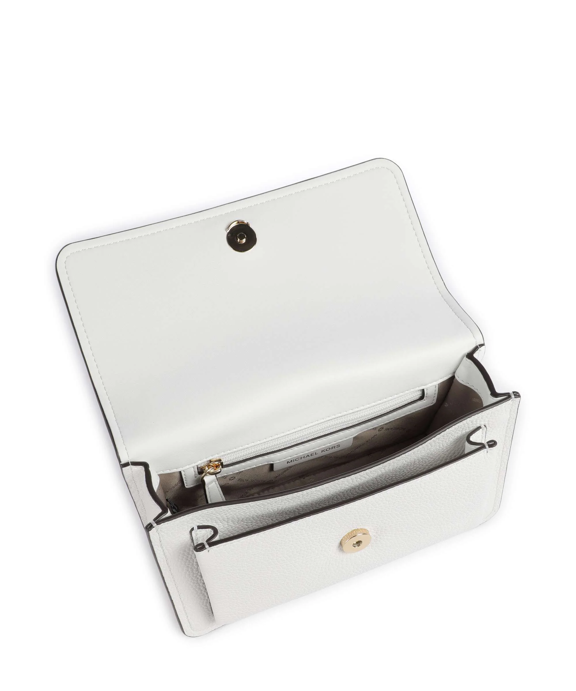 Michael Kors Claire Large Shoulder bag optic white - Image 7