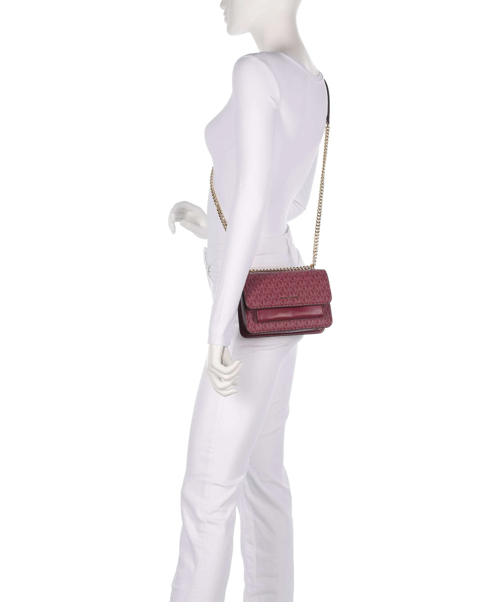 Michael Kors Claire Small Shoulder bag mulberry - Image 3