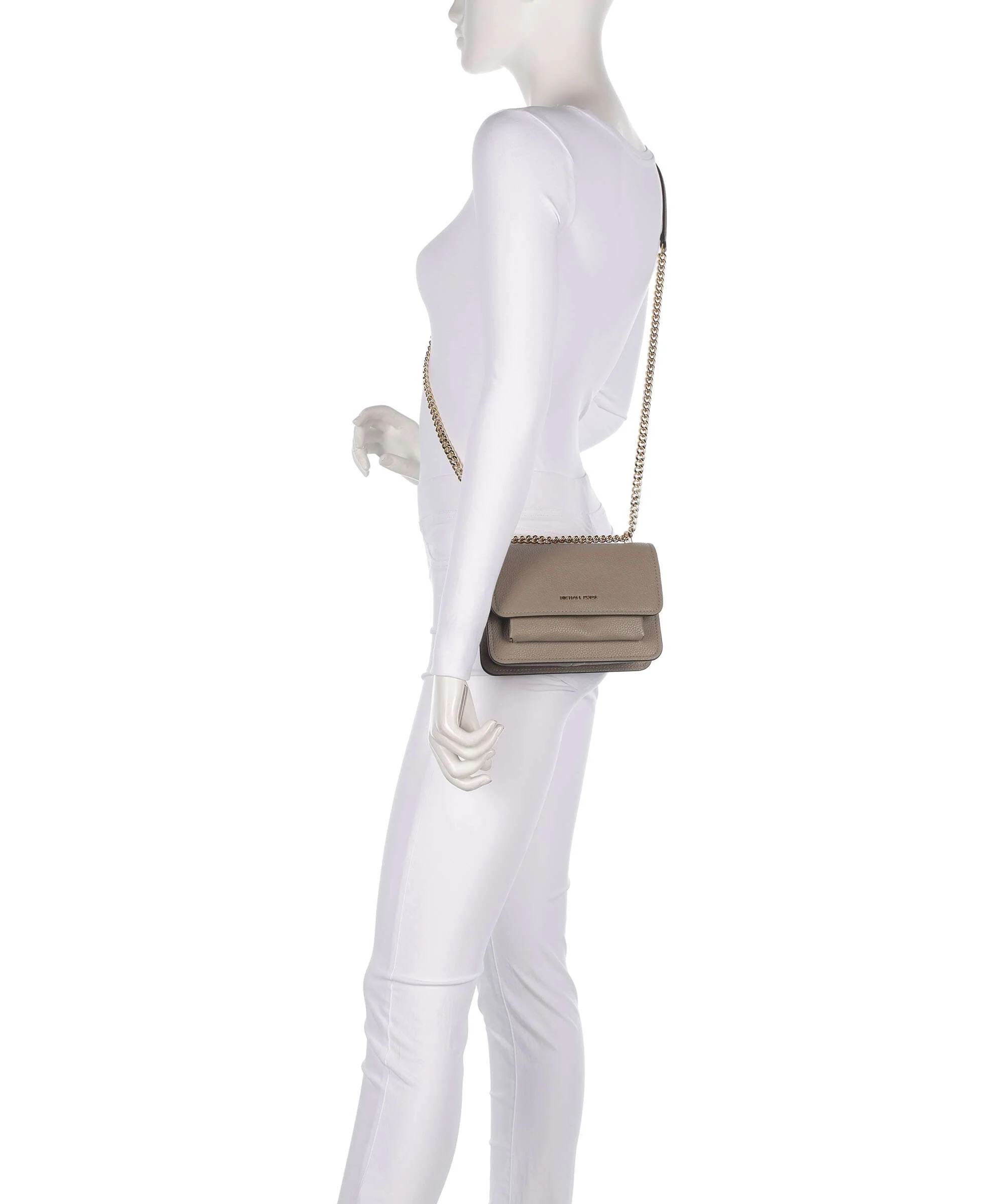 Michael Kors Claire Small Shoulder bag birch - Image 3