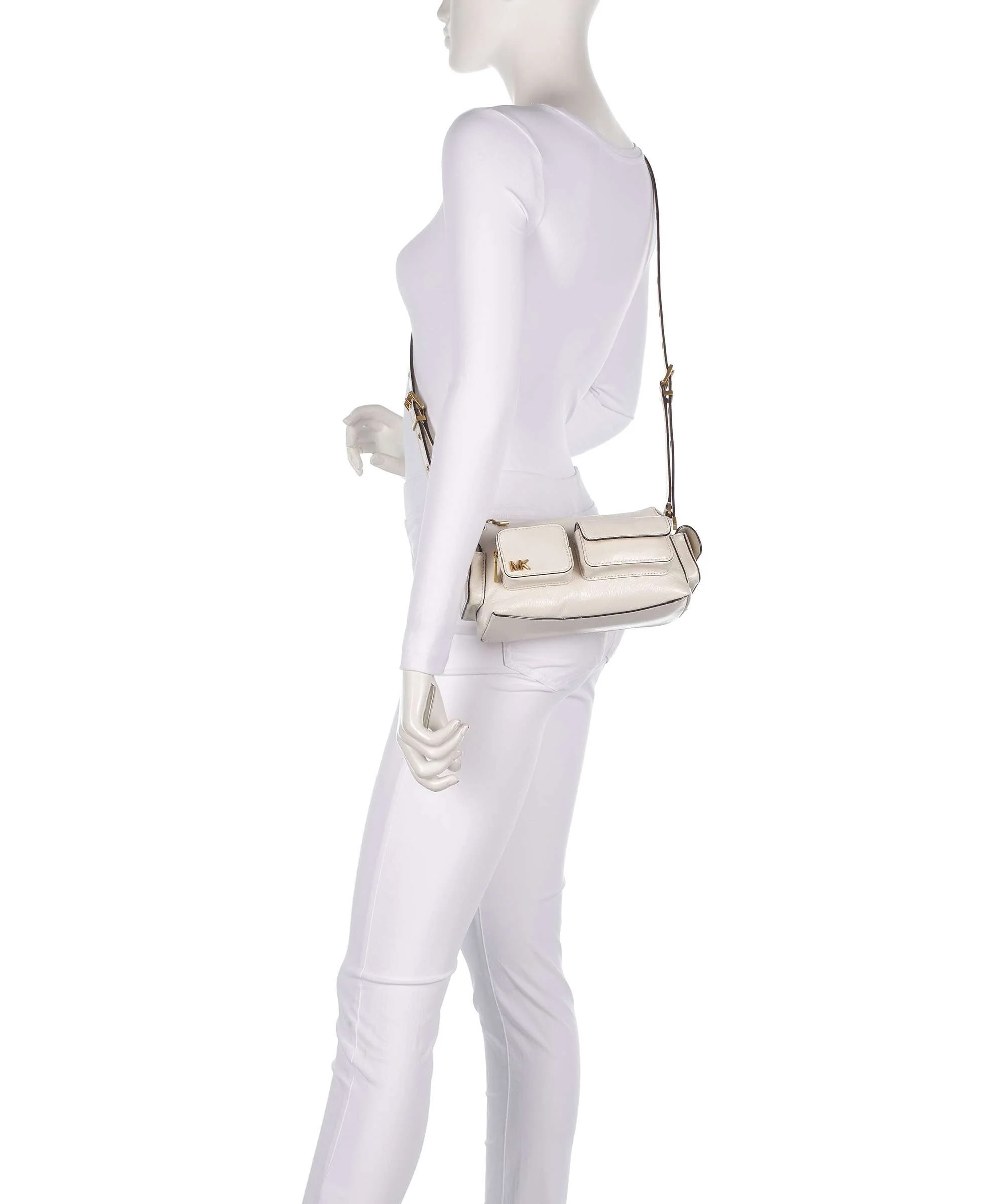 Michael Kors Dakota Small Crossbody bag light cream - Image 3