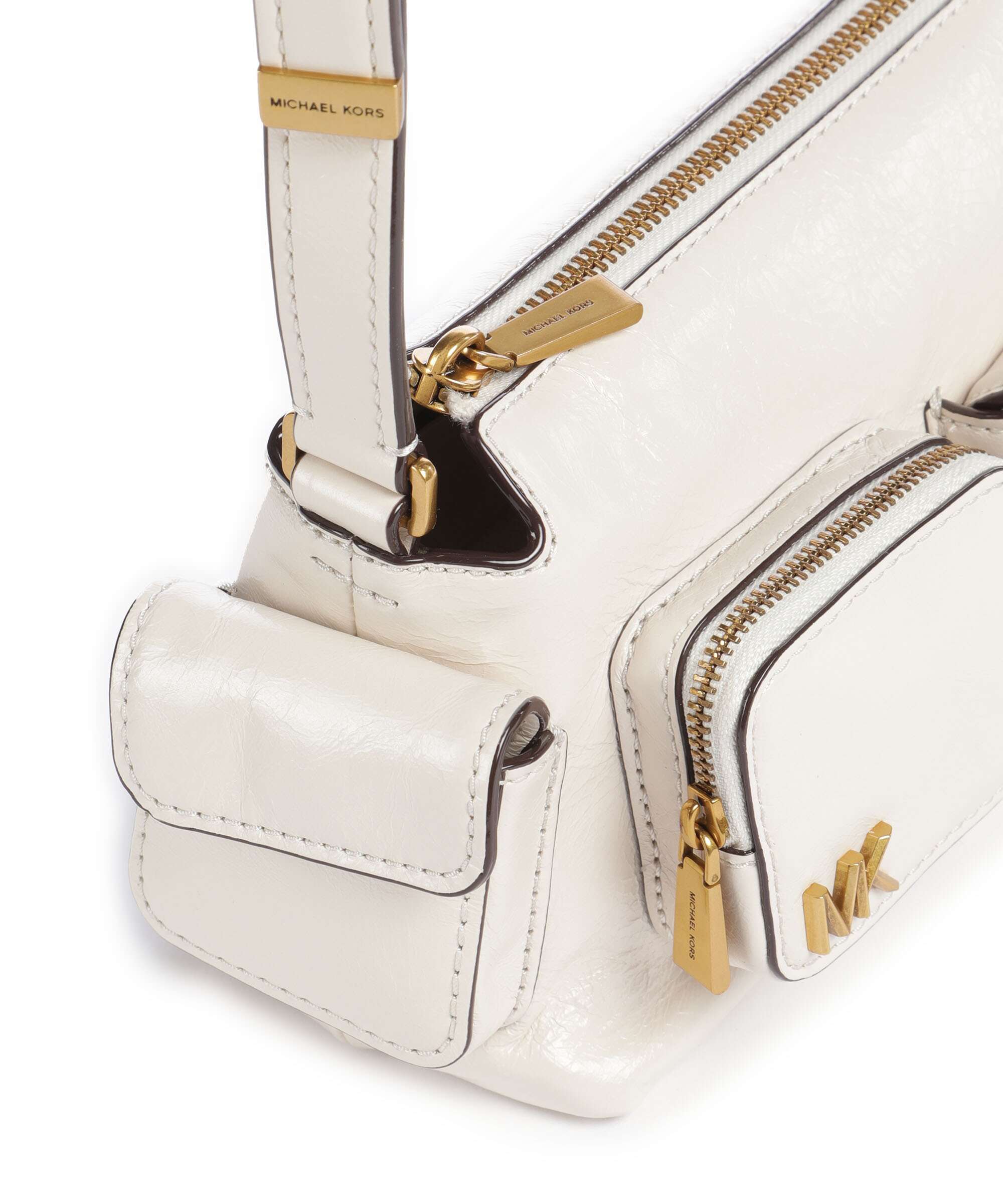 Michael Kors Dakota Small Crossbody bag light cream - Image 4