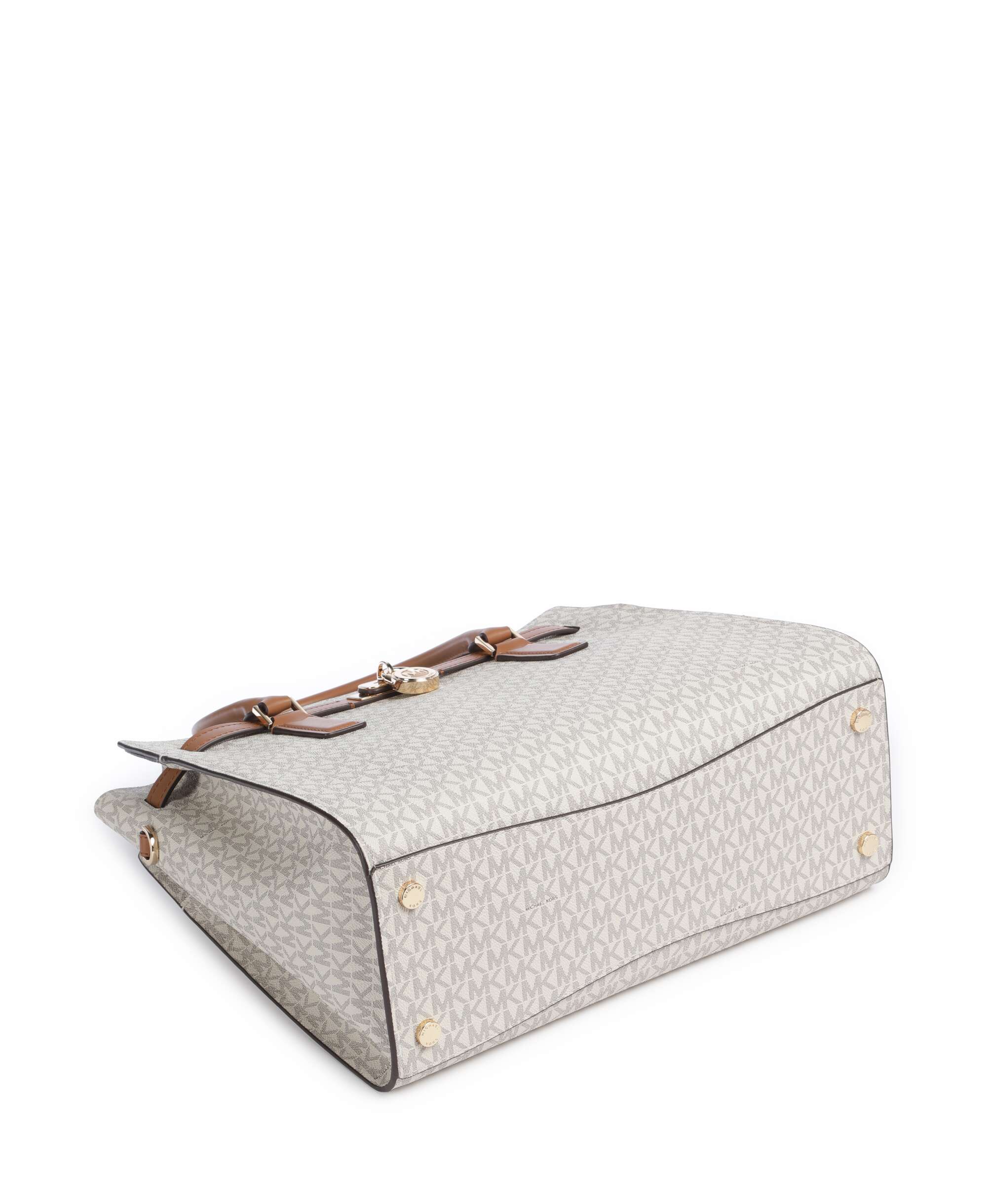 Michael Kors Hamilton Moderne Large Handbag vanilla/acorn - Image 4