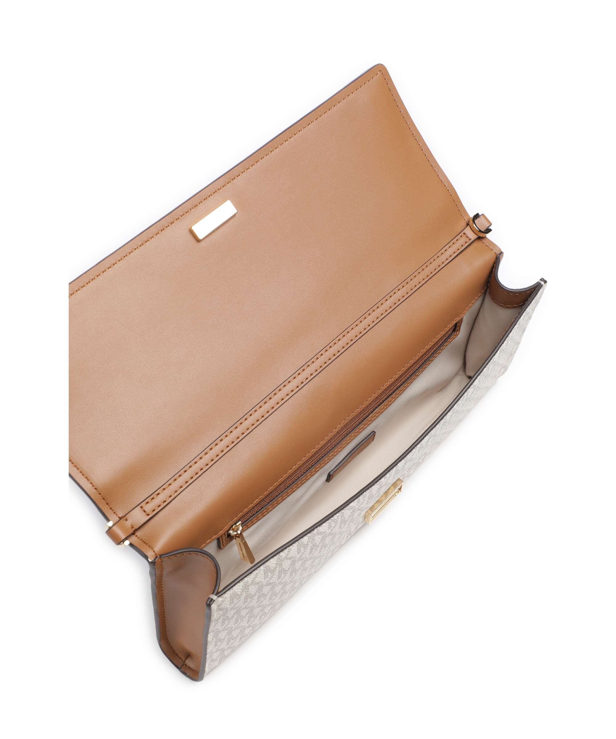 Michael Kors Hamilton Moderne Medium Shoulder bag vanilla/acorn - Image 6