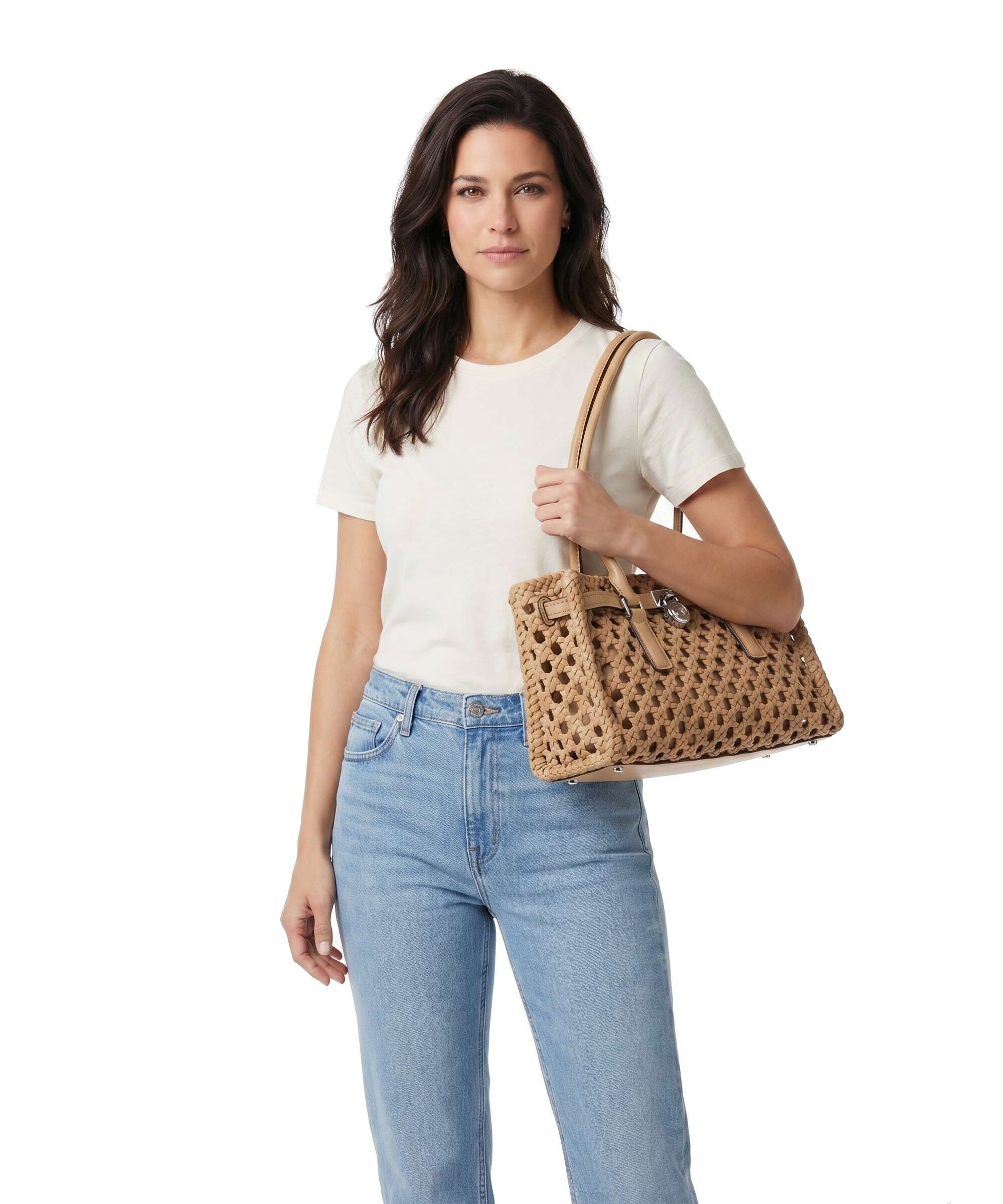 Michael Kors Hamilton Moderne Small Shoulder bag peanut - Image 3