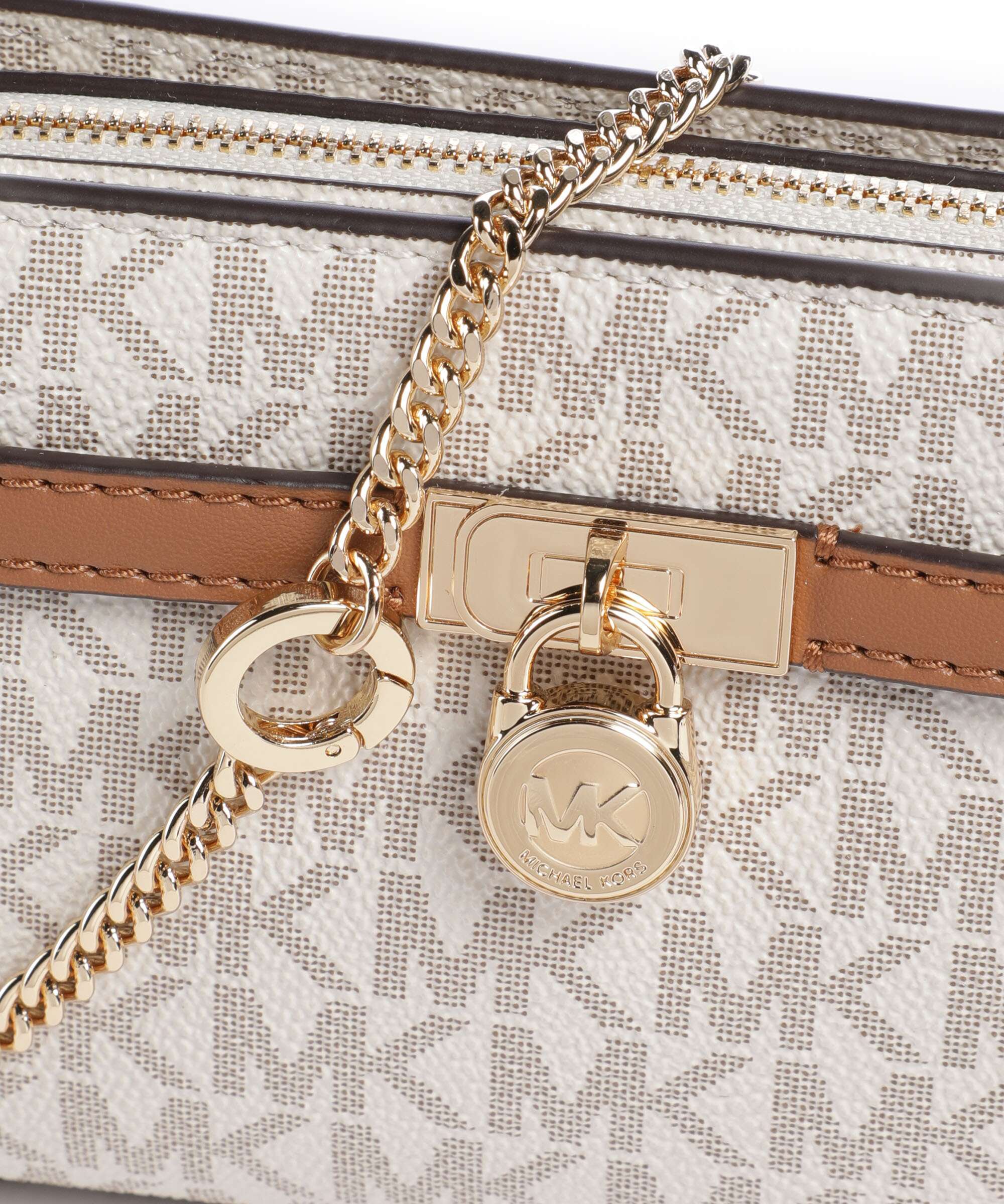 Michael Kors Hamilton Moderne XS Crossbody bag vanilla/acorn - Image 4