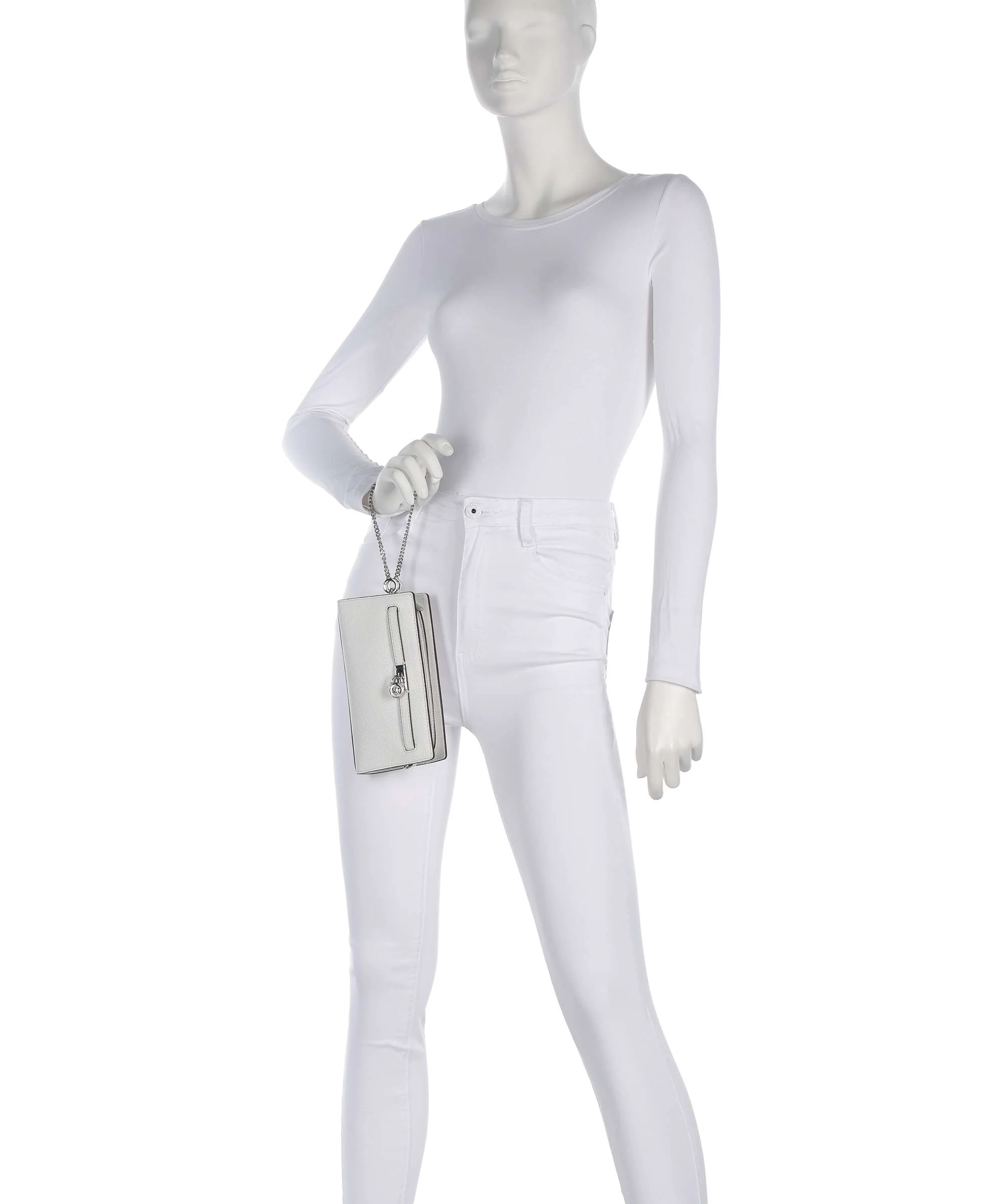 Michael Kors Hamilton Moderne XS Crossbody bag optic white - Image 4