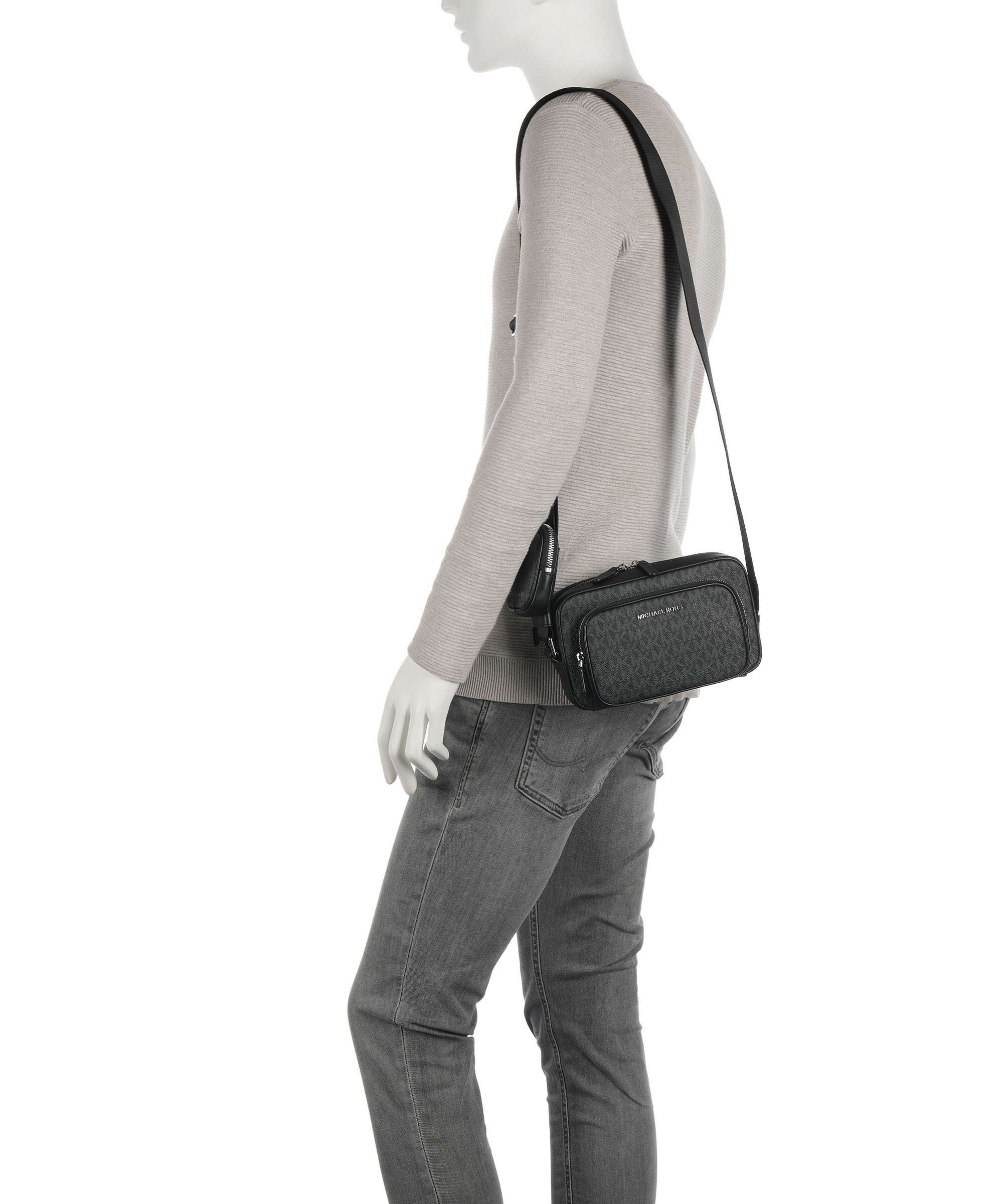 Michael Kors Hudson Crossbody bag black - Image 3