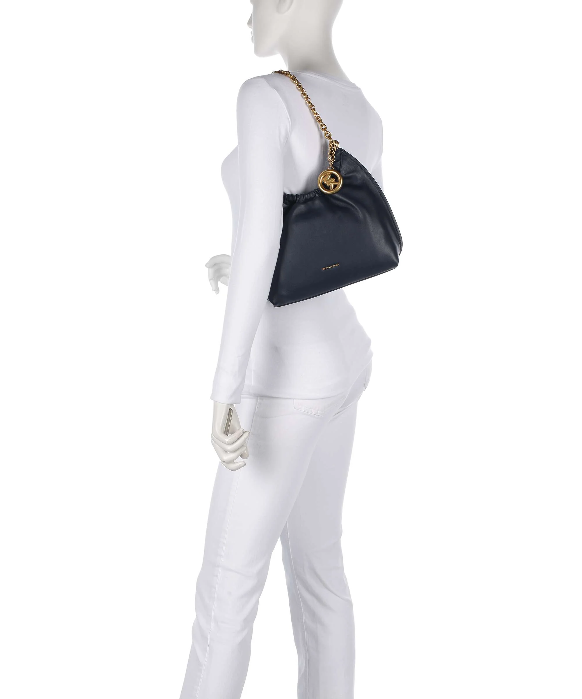 Michael Kors Indie Small Hobo bag dress blues - Image 3