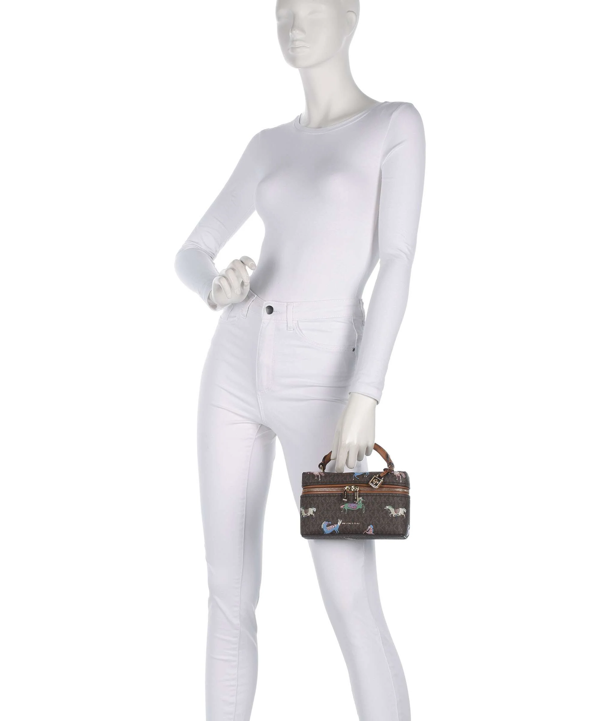 Michael Kors Jana XS Crossbody bag brown/acorn - Image 3