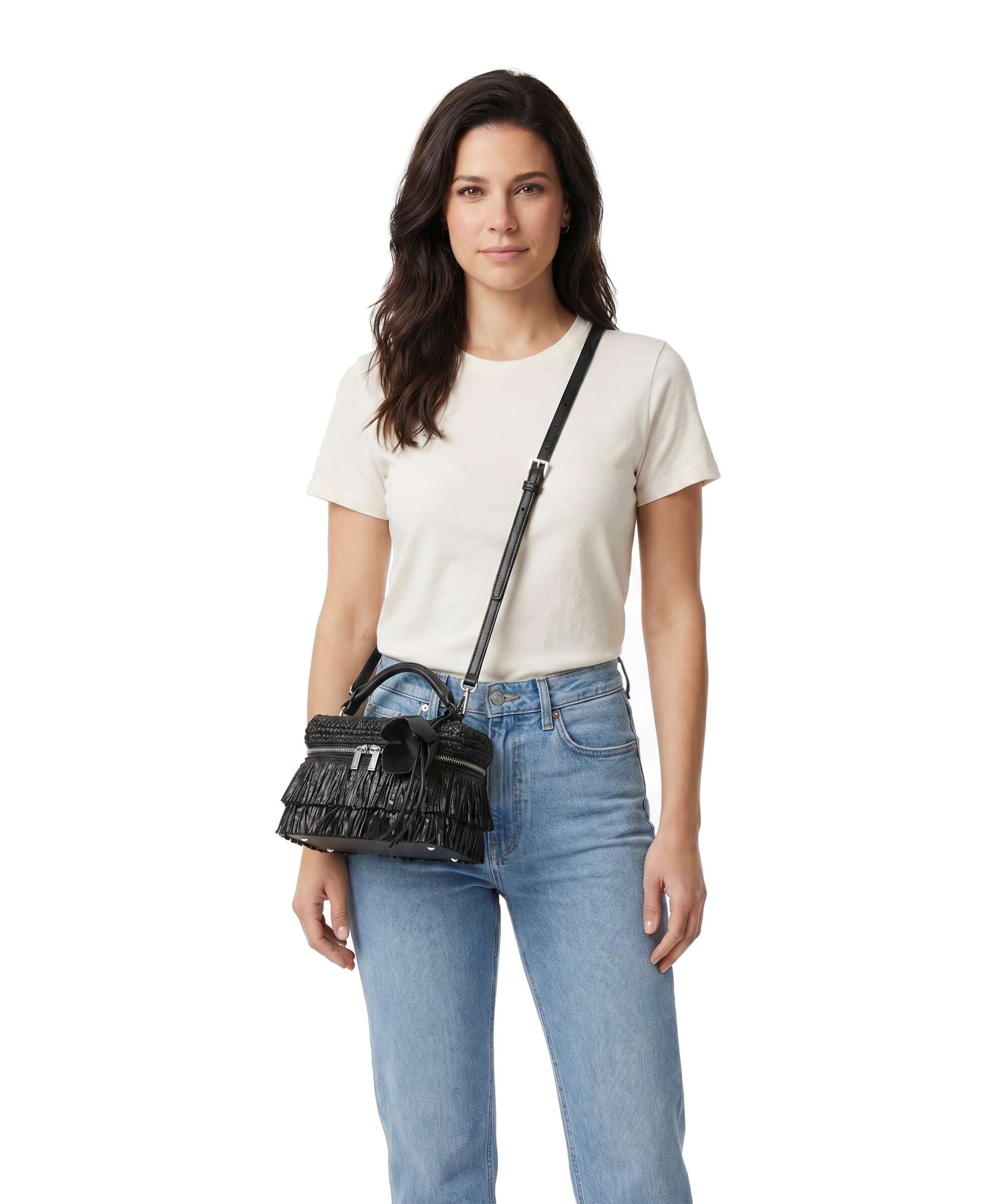 Michael Kors Jana XS Crossbody bag black/black - Image 3