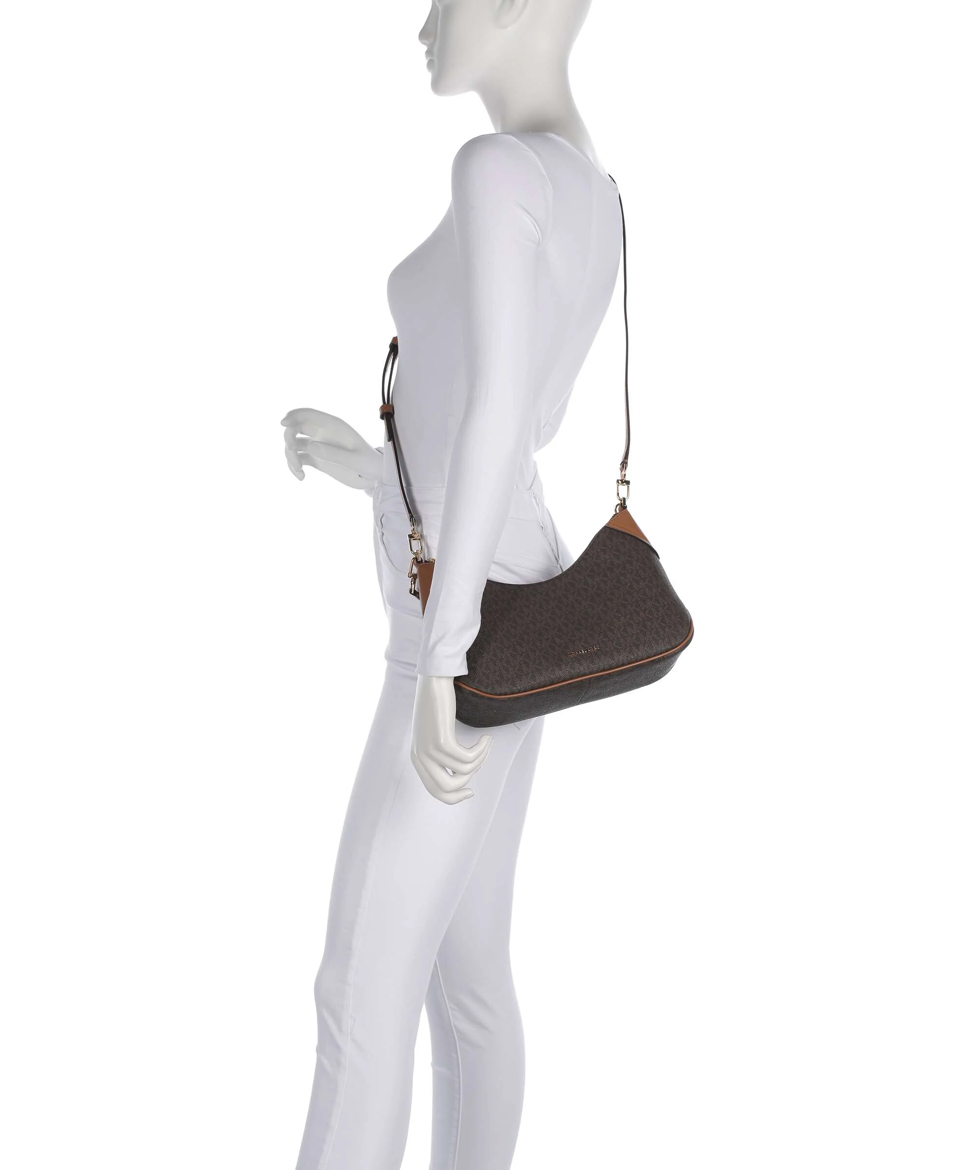 Michael Kors Jet Set Medium Shoulder bag brown/acorn - Image 4