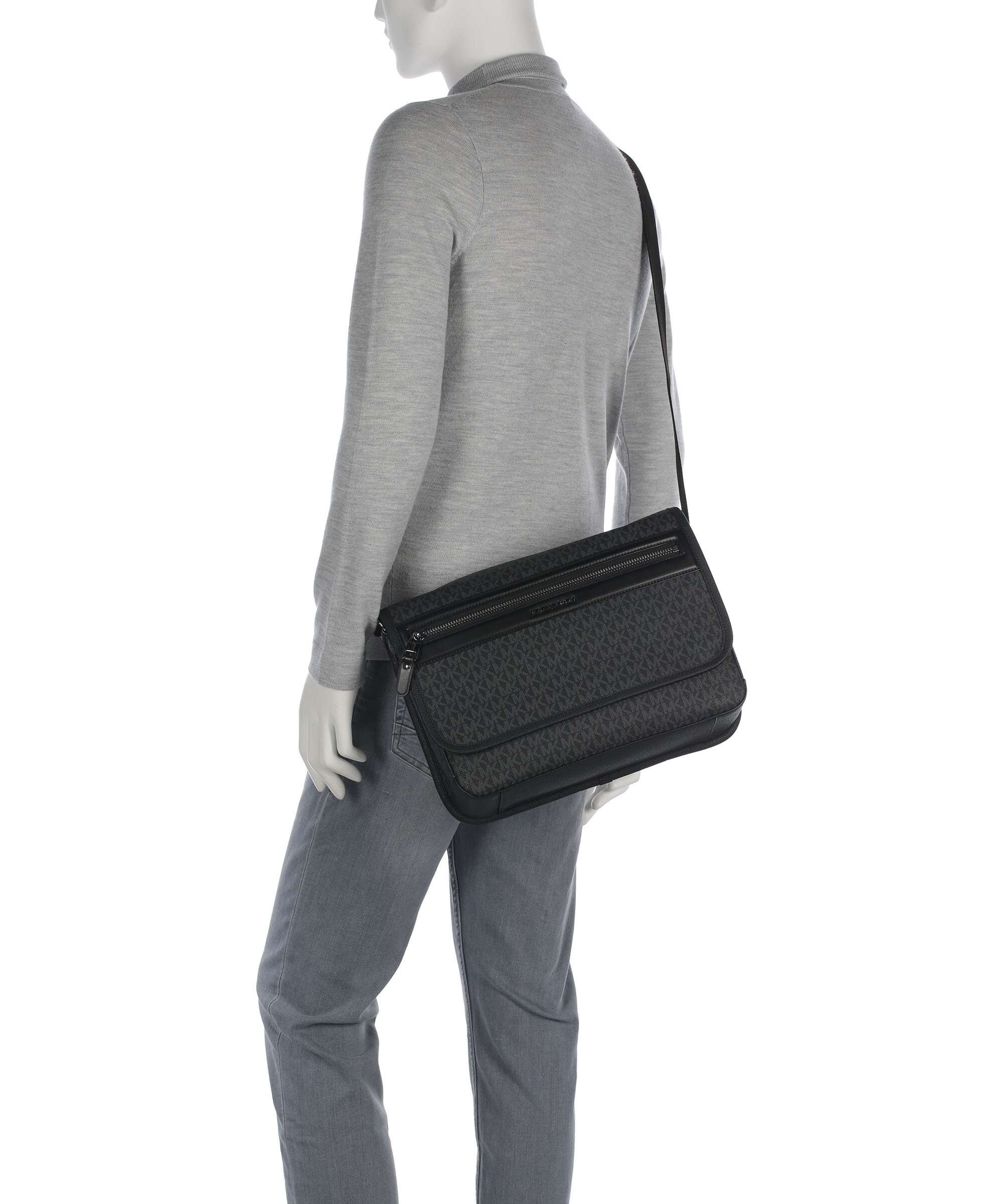 Michael Kors Jet Set Messenger bag black - Image 3