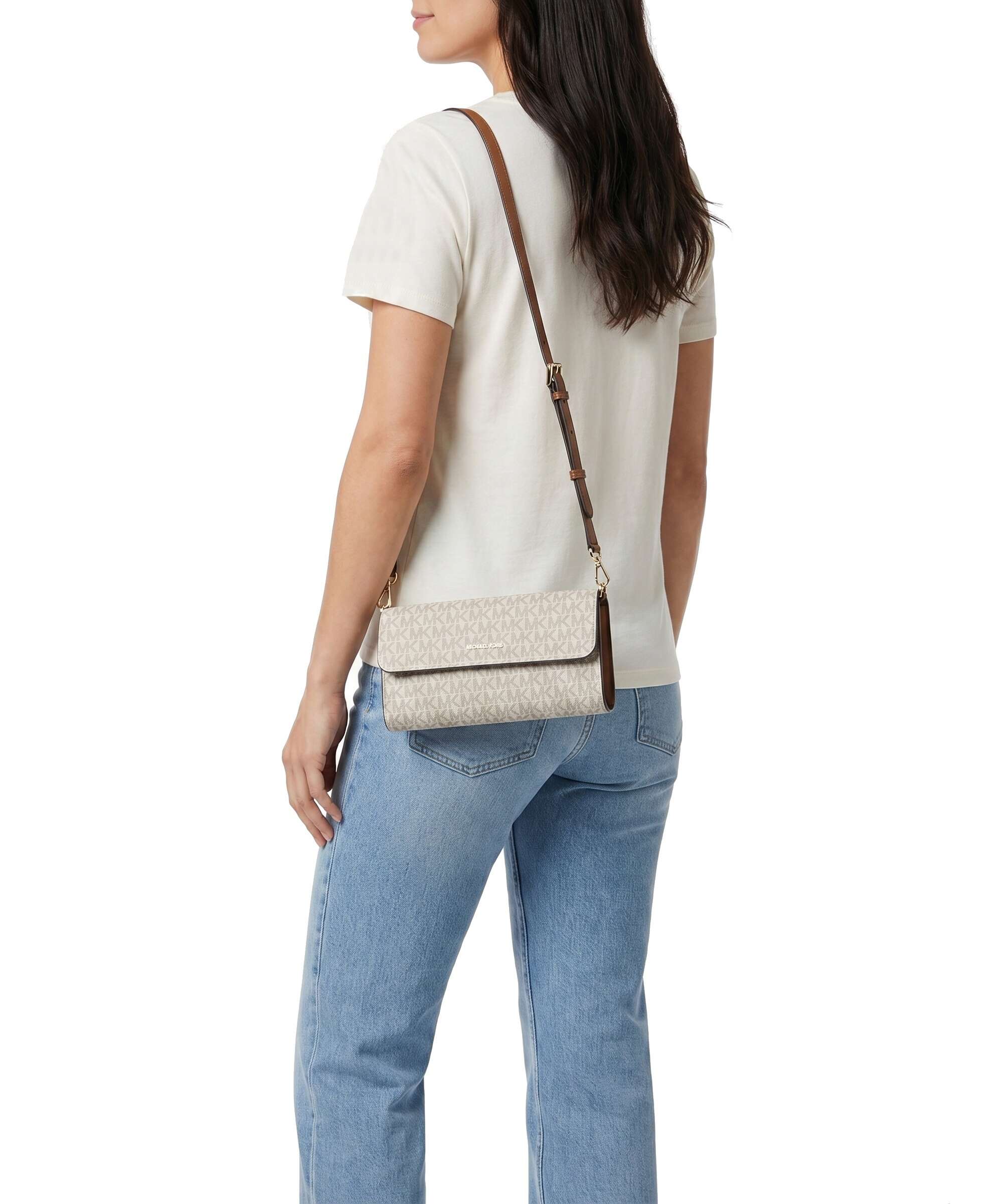 Michael Kors Jet Set Small Crossbody bag vanilla/acrn - Image 3