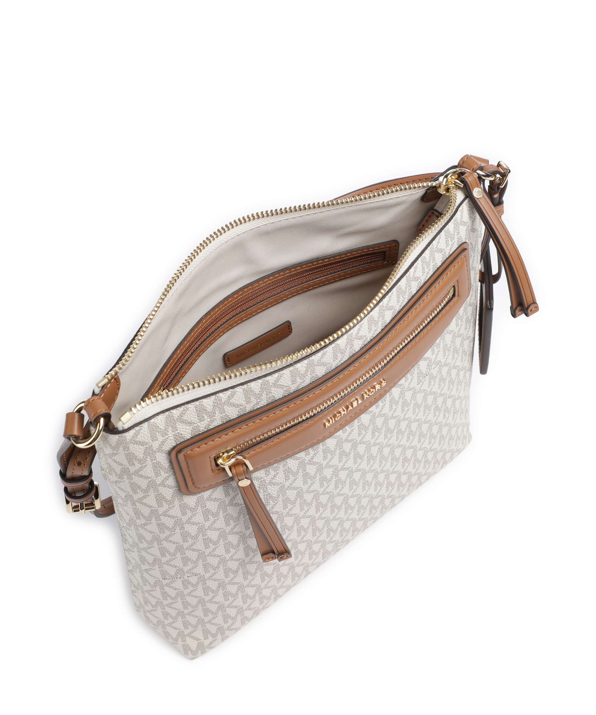 Michael Kors Jet Set Travel Large Crossbody bag vanilla/acrn - Image 5