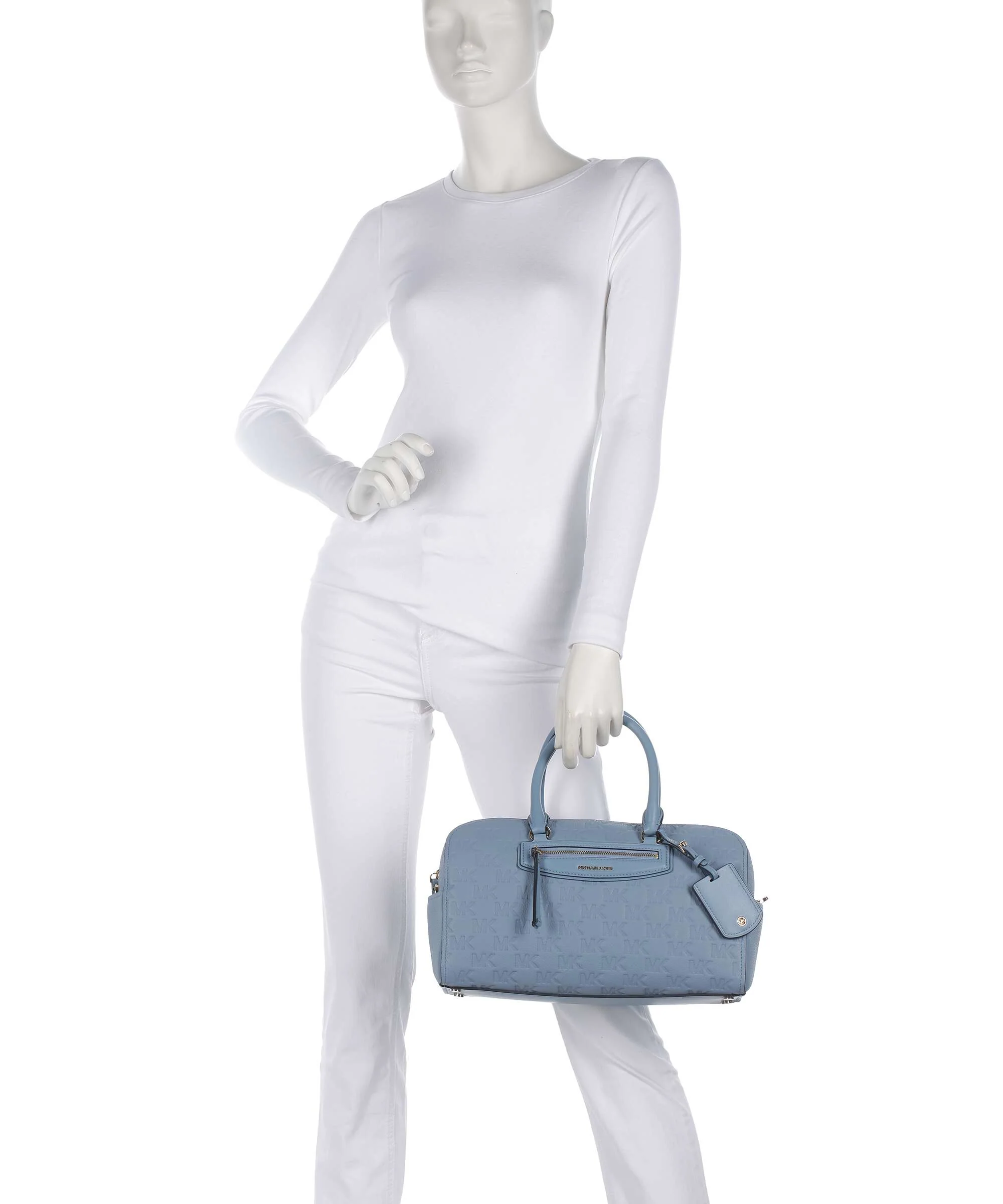 Michael Kors Jet Set Travel Medium Handbag chambray - Image 3