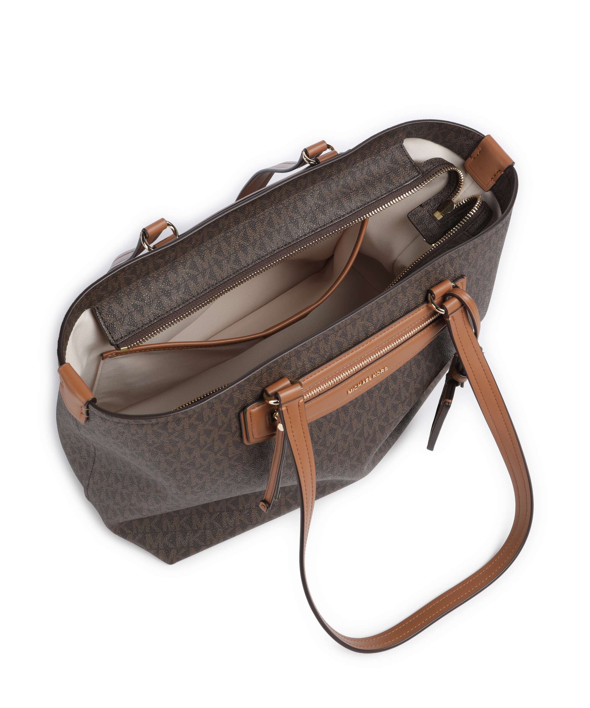 Michael Kors Jet Set Travel Medium Tote bag brown/acorn - Image 5