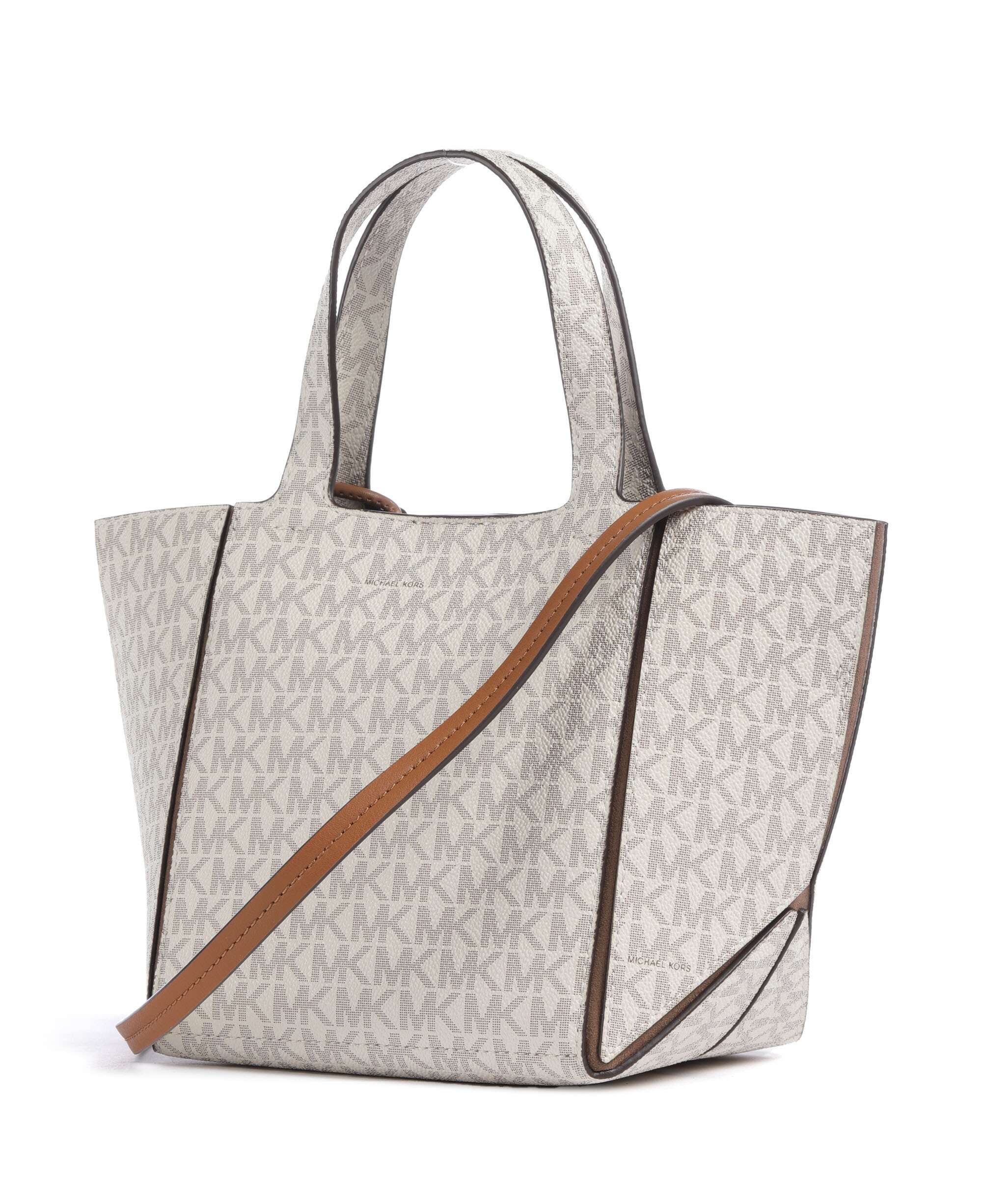 Michael Kors Jordi Small Handbag vanilla/acorn - Image 4