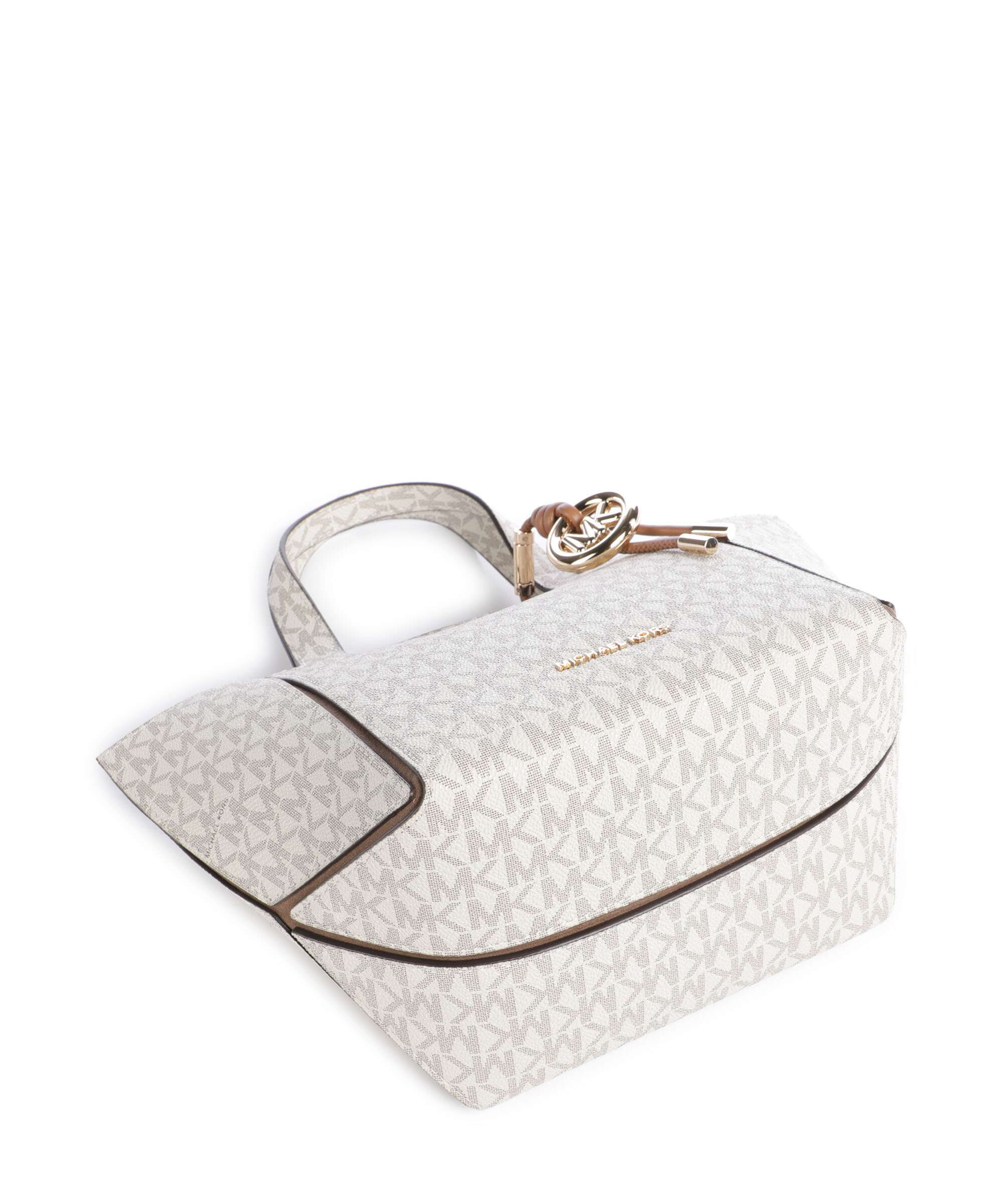 Michael Kors Jordi Small Handbag vanilla/acorn - Image 5