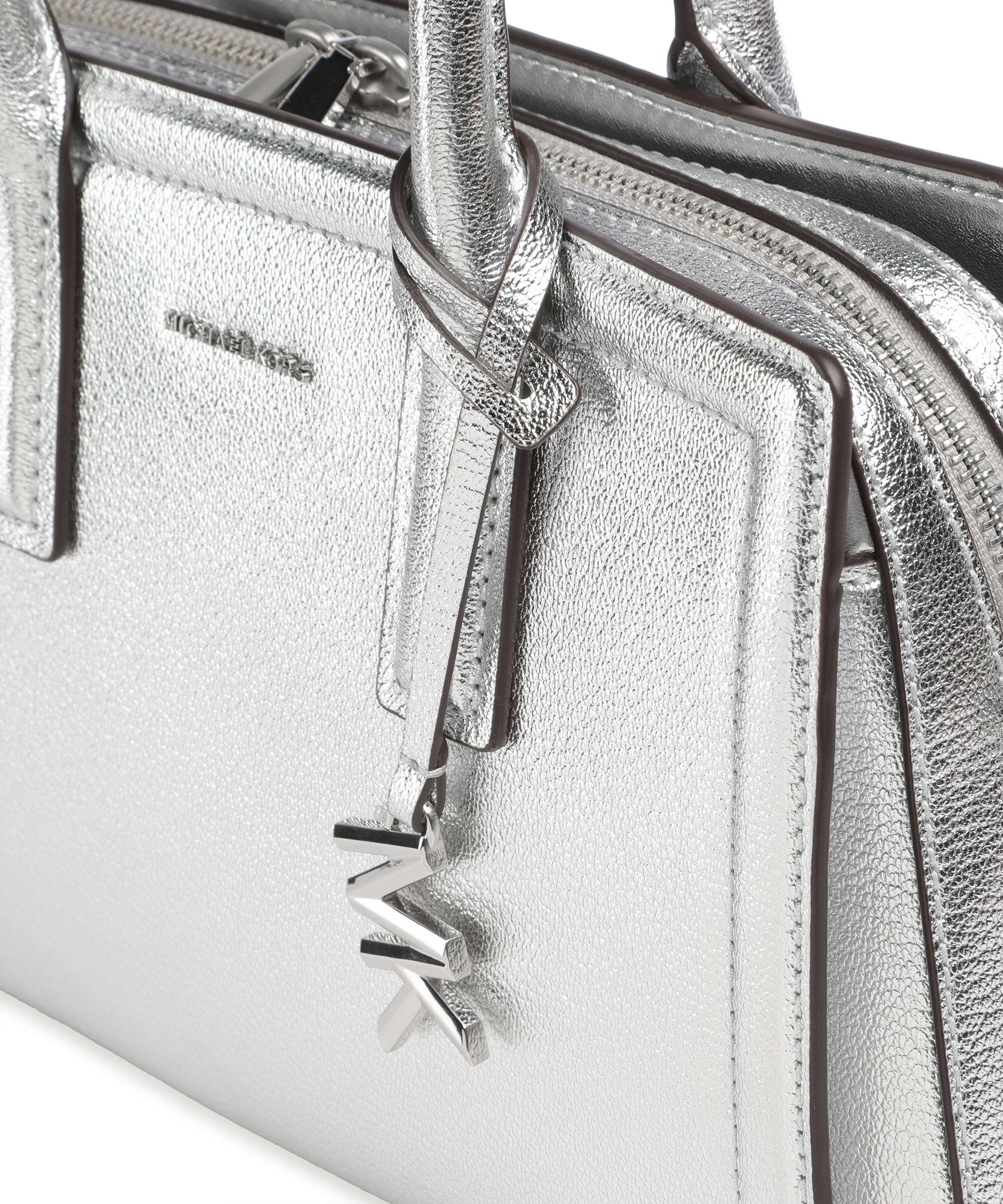 Michael Kors Laila Handbag silver - Image 4
