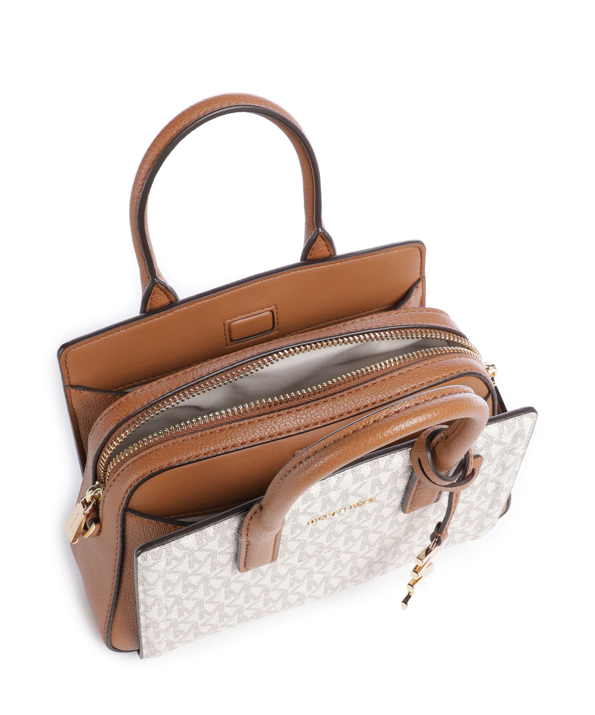 Michael Kors Laila XS Handbag vanilla/acorn - Image 6