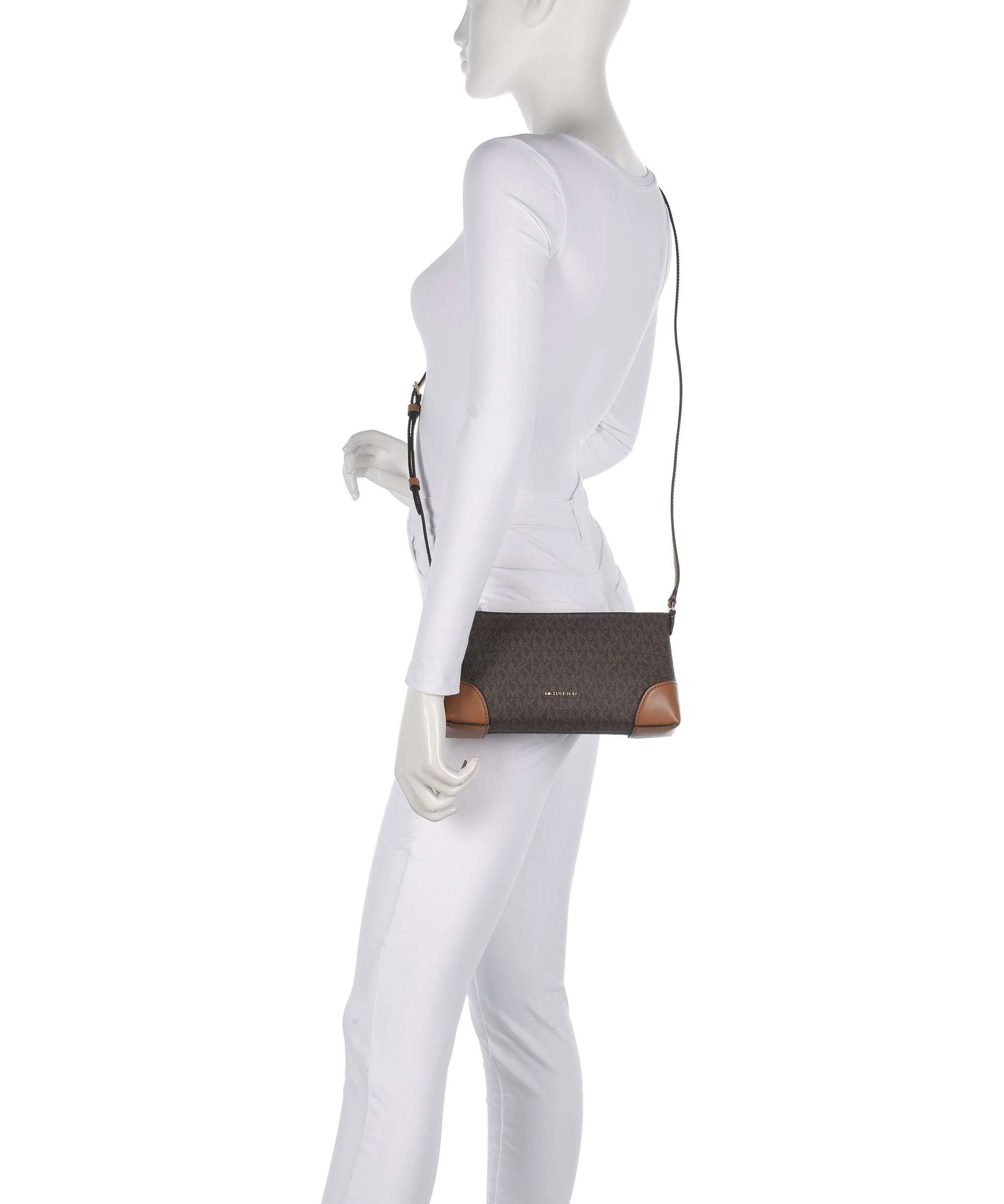 Michael Kors Murphy Small Crossbody bag brown/acorn - Image 3
