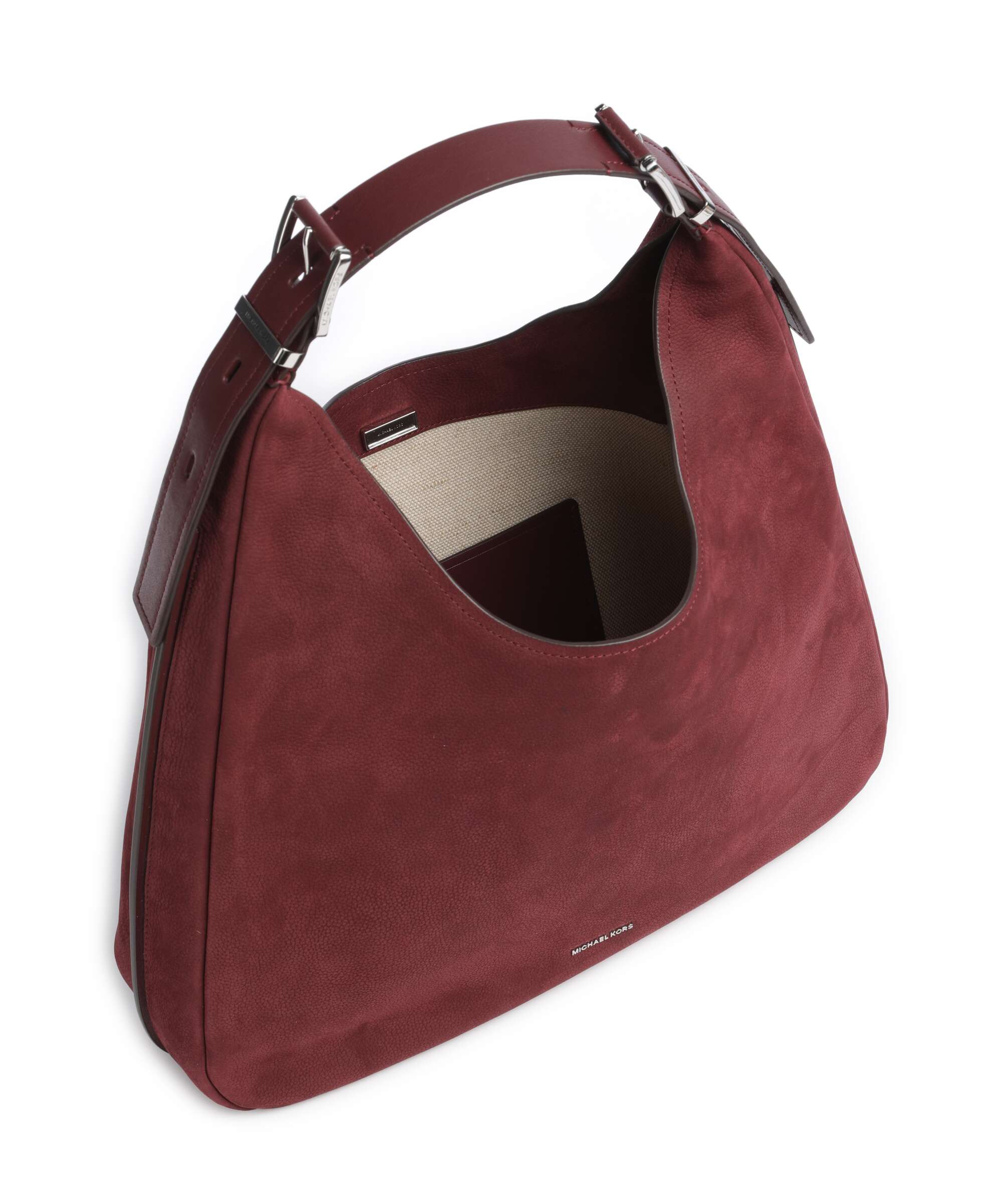 Michael Kors Nolita Large Hobo bag oxblood - Image 6