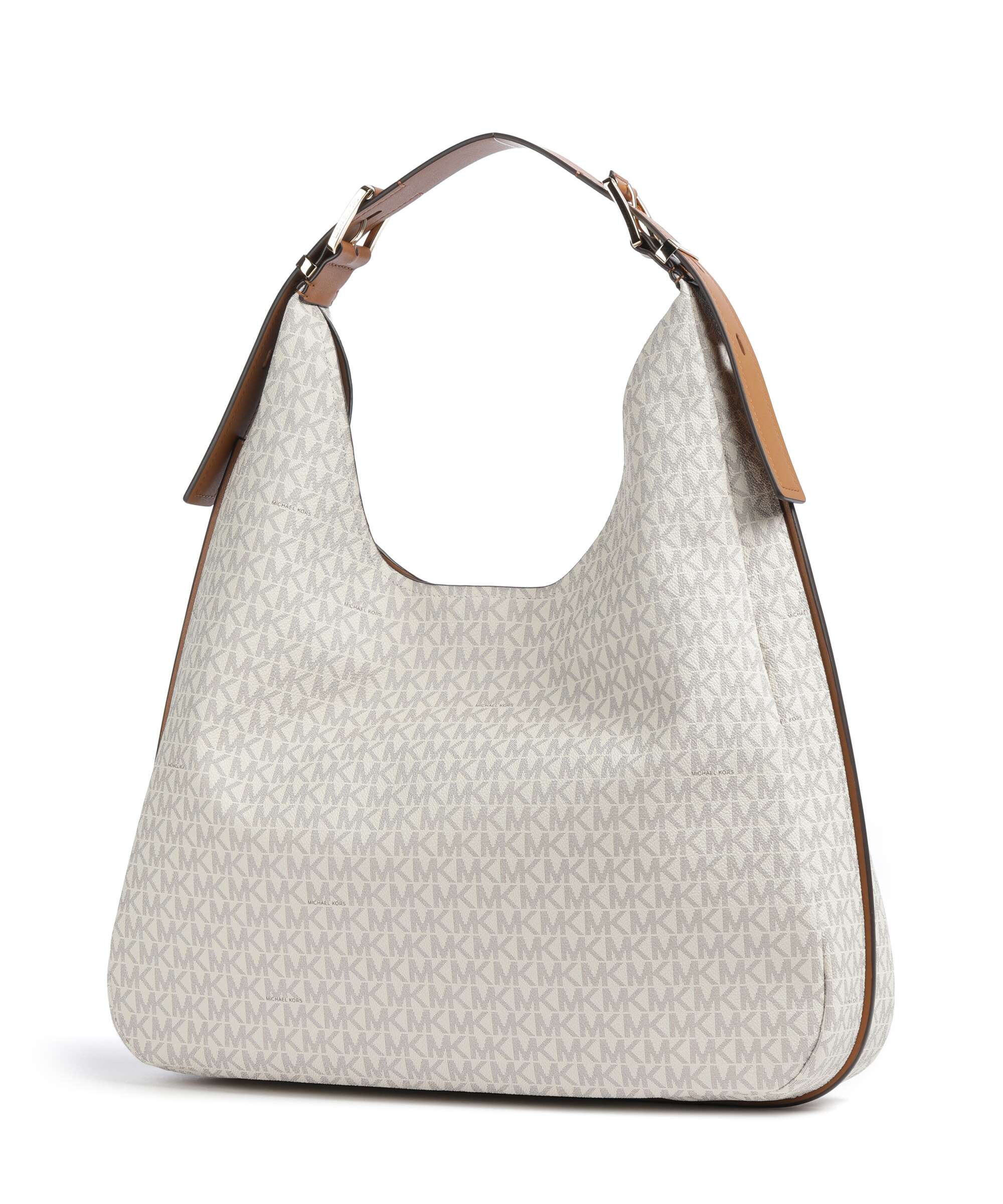 Michael Kors Nolita Large Hobo bag vanilla/acorn - Image 2