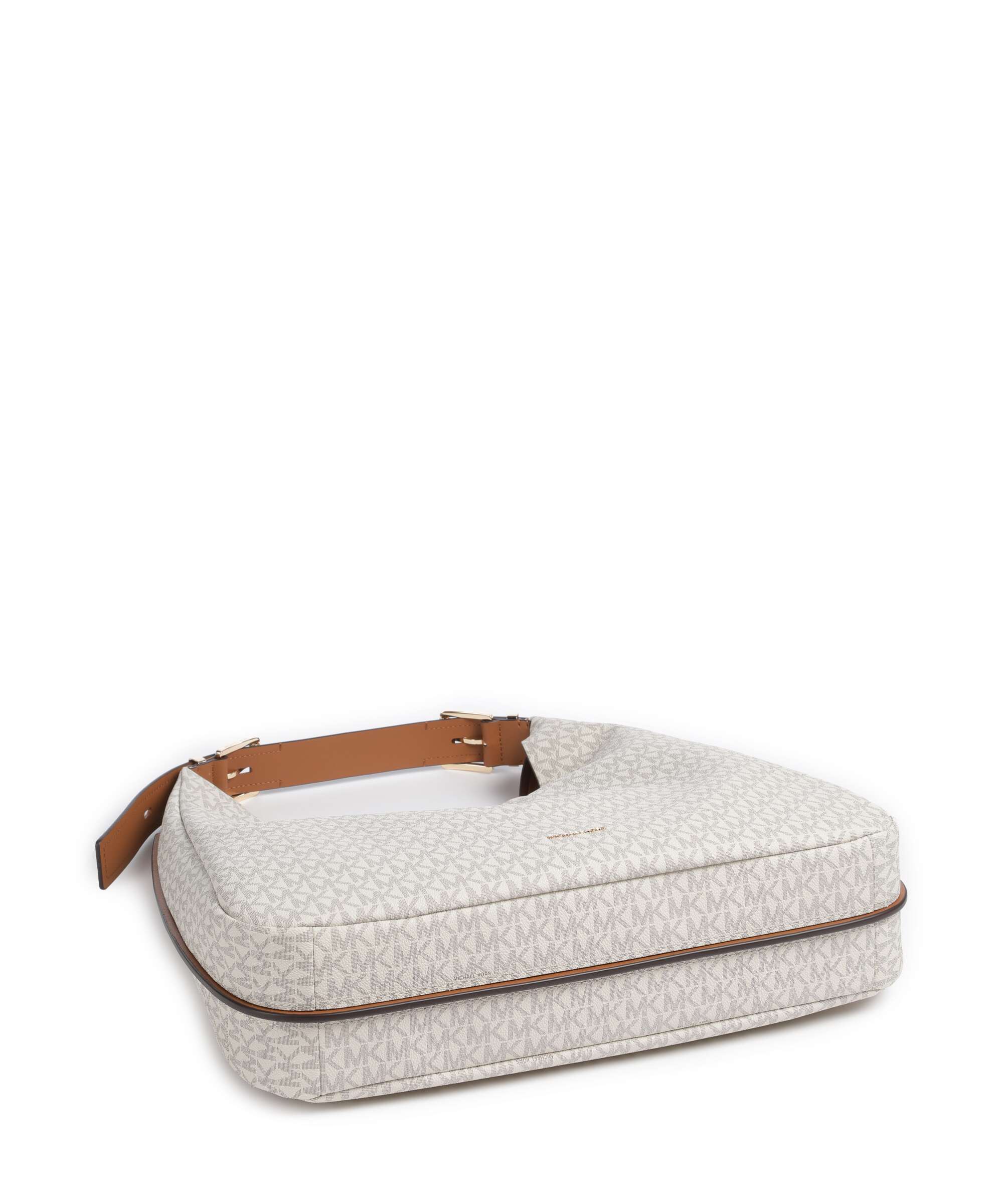 Michael Kors Nolita Large Hobo bag vanilla/acorn - Image 5