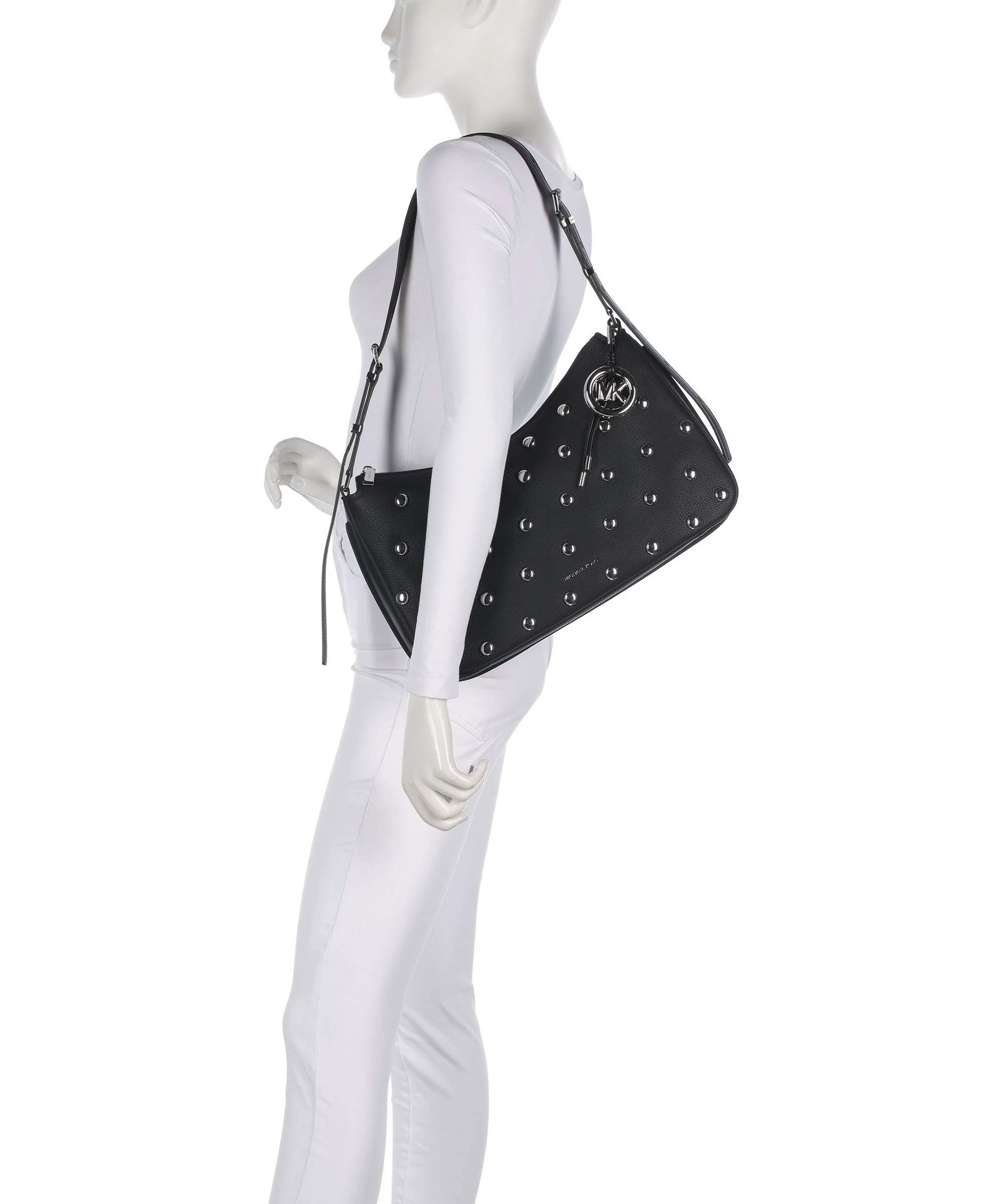 Michael Kors Nolita Medium Hobo bag black - Image 3