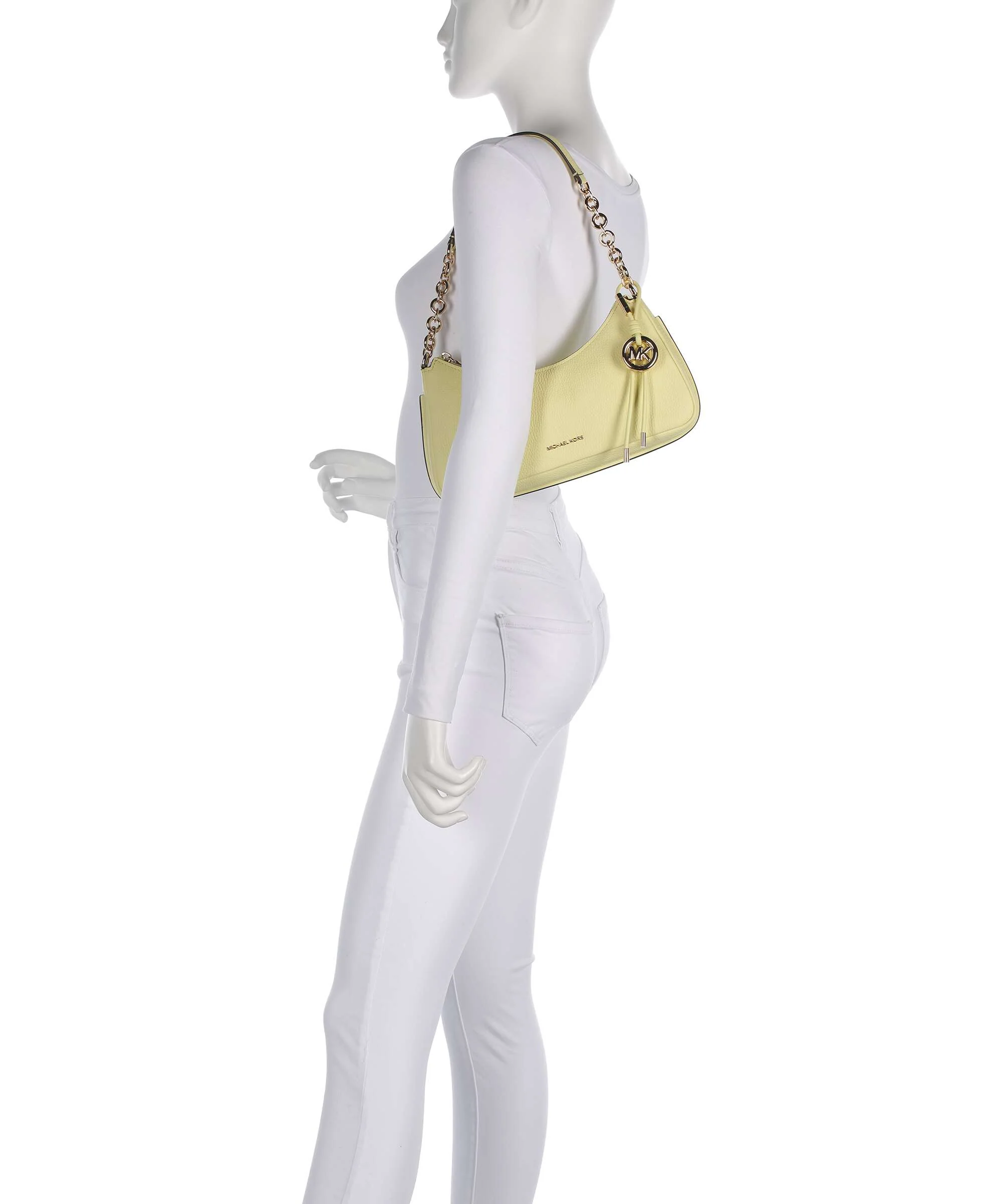 Michael Kors Nolita Medium Shoulder bag lemon - Image 4