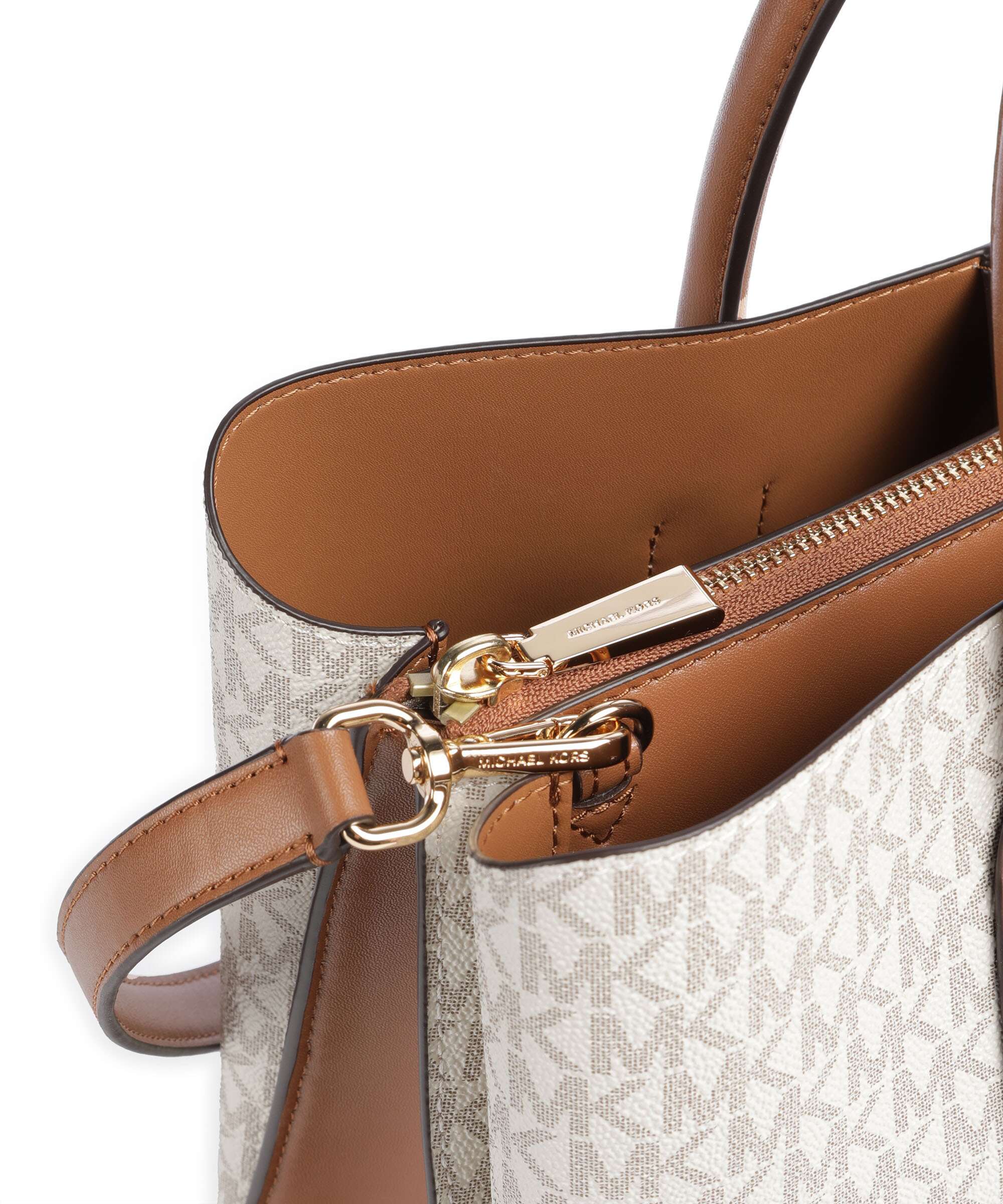 Michael Kors Ruthie Handbag vanilla/acorn - Image 4