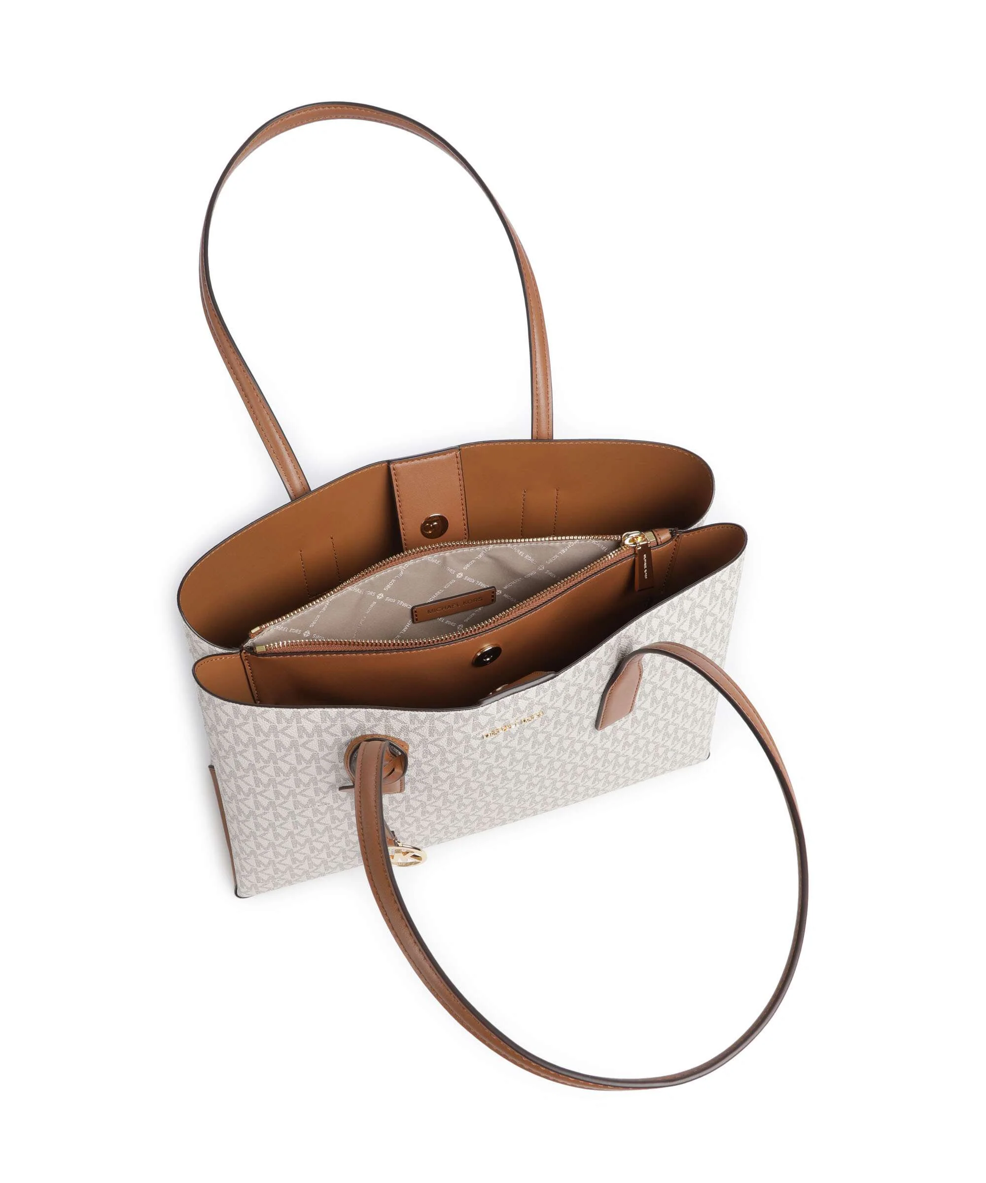 Michael Kors Ruthie Tote bag vanilla/acorn - Image 6