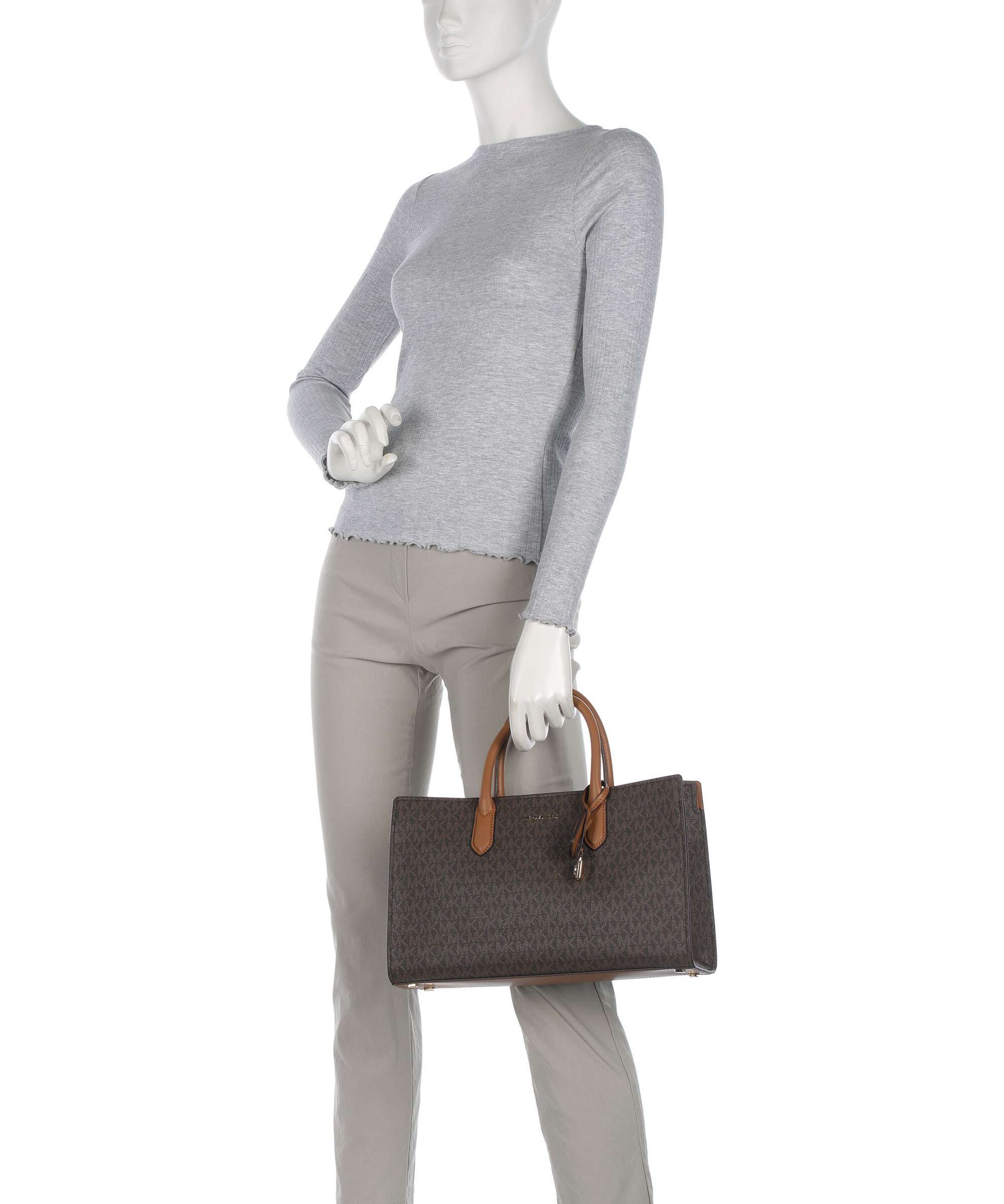 Michael Kors Scarlett Handbag brown/acorn - Image 3