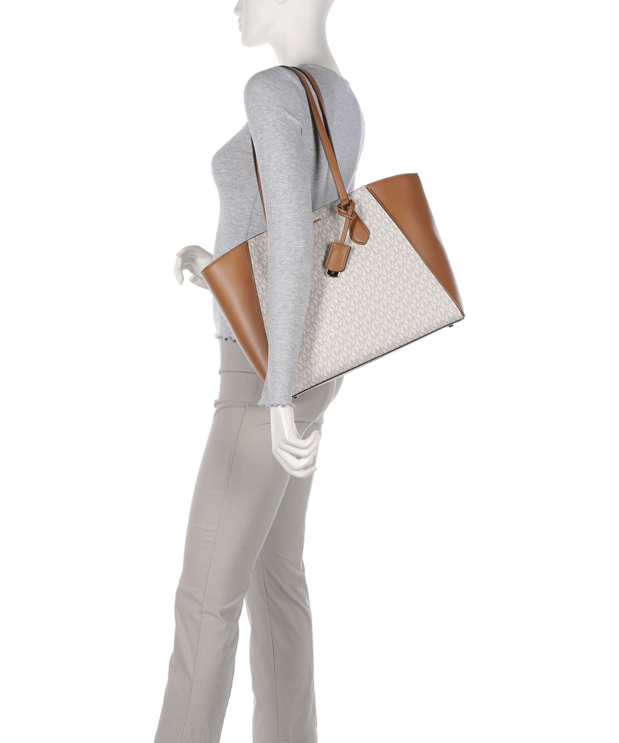 Michael Kors Taryn Tote bag vanilla/acorn - Image 3